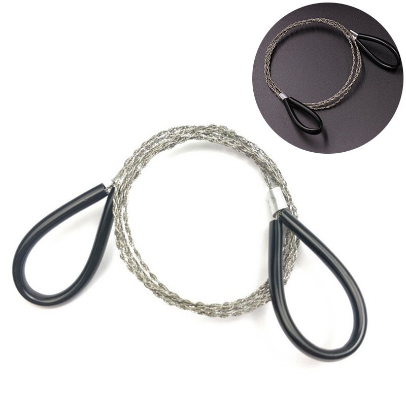 Steel Wire Portable Emergency Steel Rope Survival Gear Chain Saw Practical