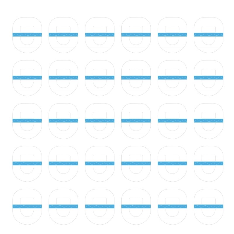30/50Pcs Waterproof Protections Cover Adhesive Patches for Omnipod