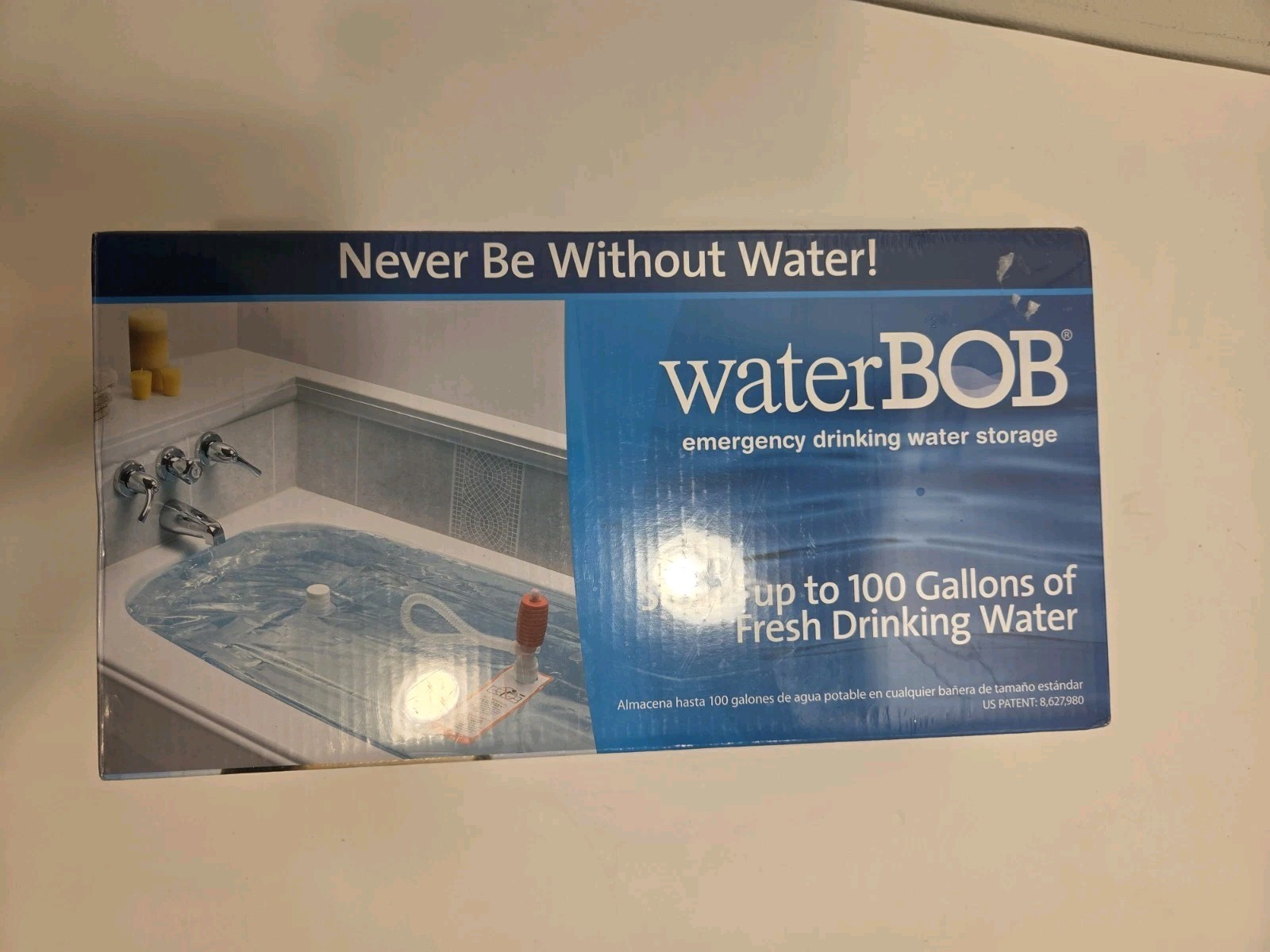 WaterBOB Emergency Drinking Water Storage Survival SEALED
