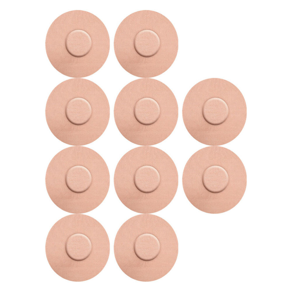 40 PCS Skin Tac Liquid Adhesive Round Sensor Patches for Skin