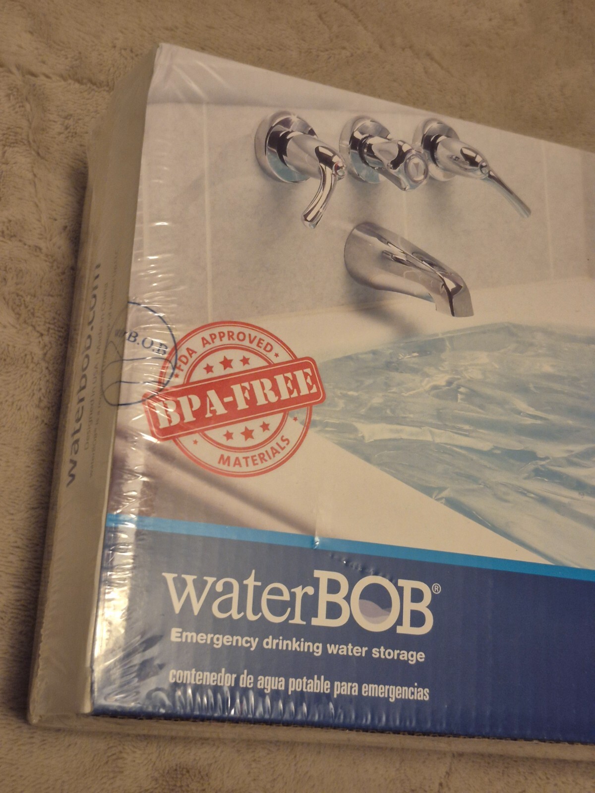 Water BOB Survival Emergency Drinking Fresh Water Storage 100-Gallons Kit New