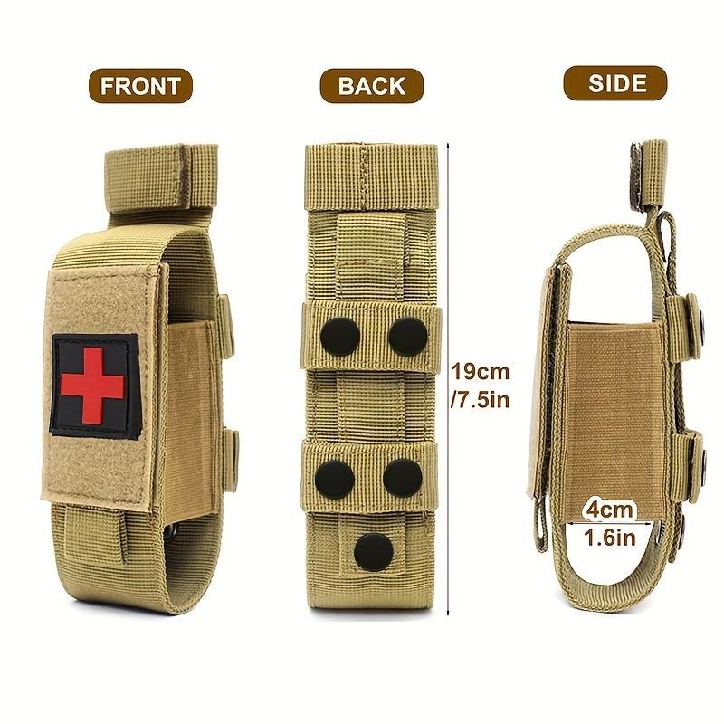 Practical IFAK trauma first aid tool storage, MOLLE tourniquet storage bag