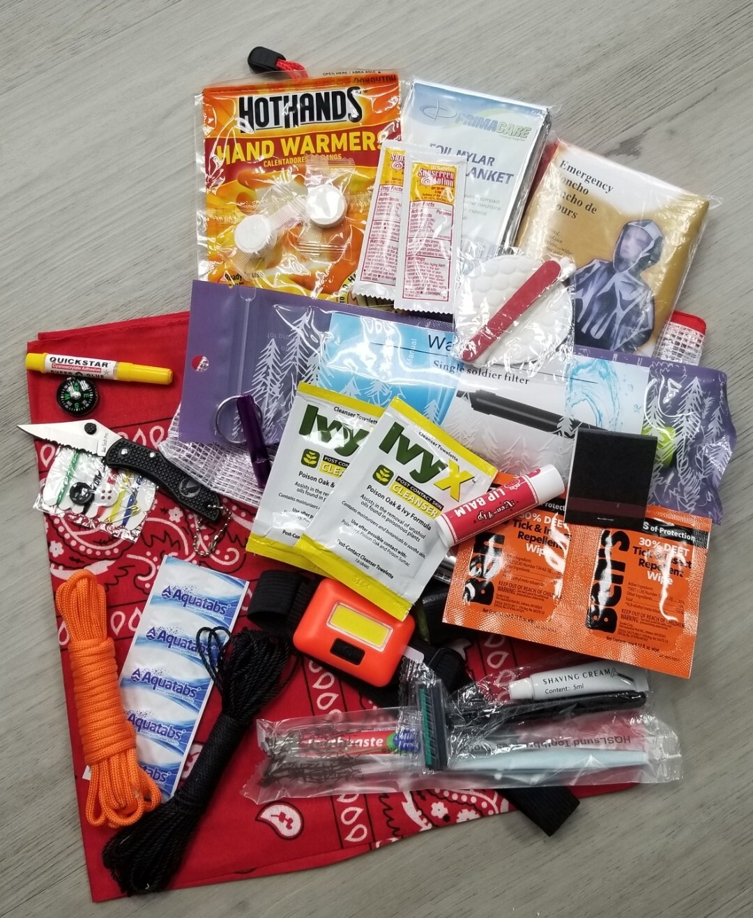 The “F” it all 48 hour Survival pack