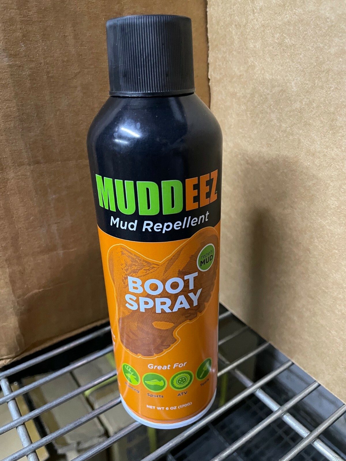 Muddeez Boot Spray Mud MUDD Repellent 6oz protector leather shoe SEAL camp hike
