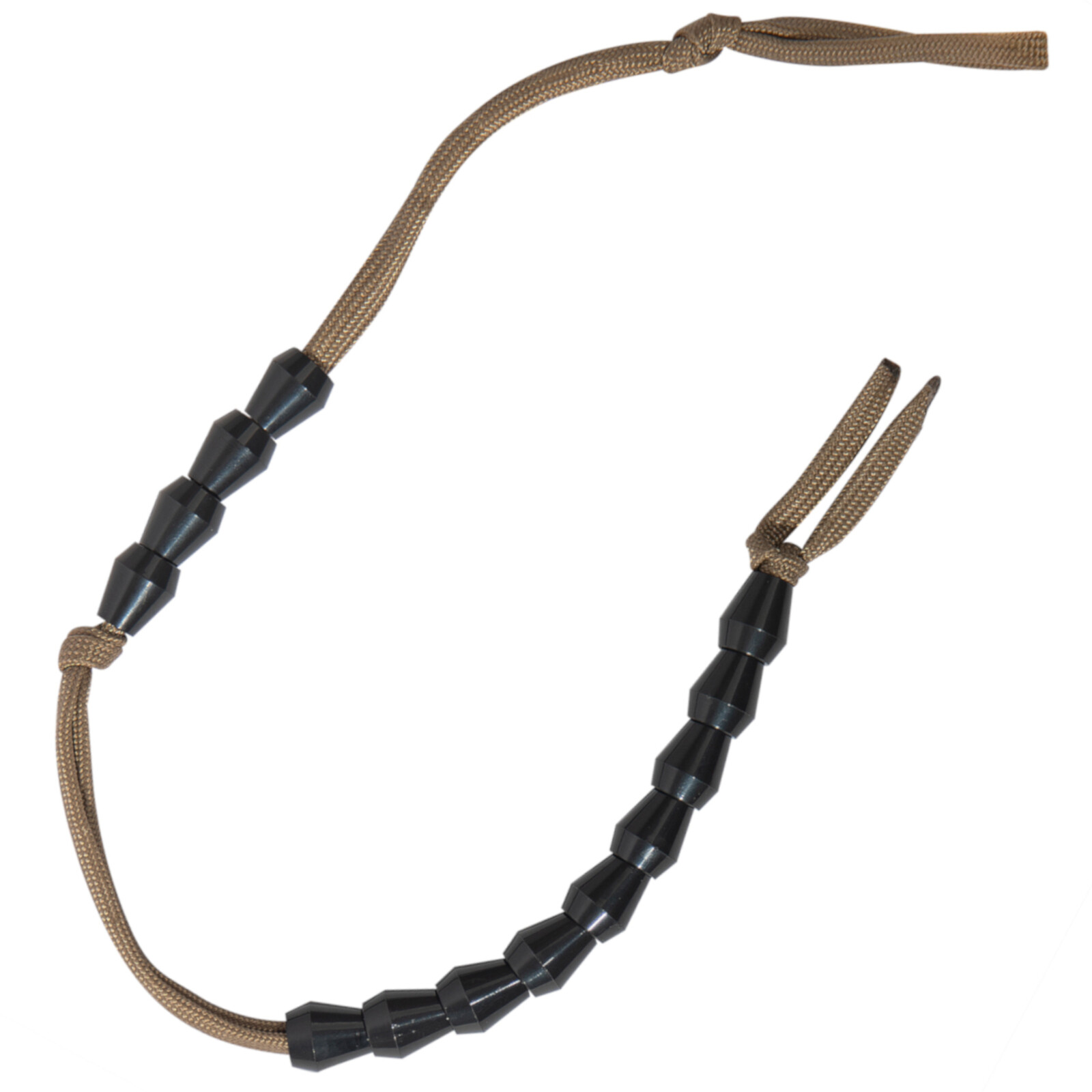 Coyote Tactical Paracord Pace Counting Beads Bracelet for Navigation Army Ranger