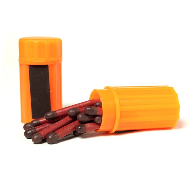 Emergency Fire Starter Kit w/ Stormproof Match Sticks Survival Camping Kit