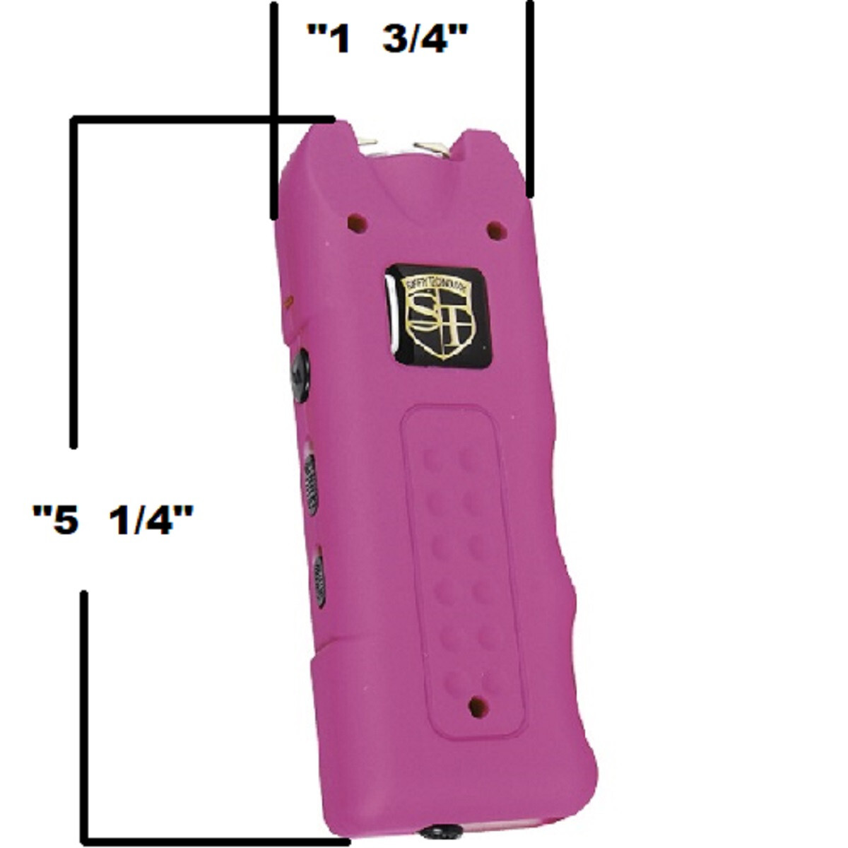 Multiguard Pink Stun Gun 80 MV LED Flashlight Siren Self Defense Wrist Strap