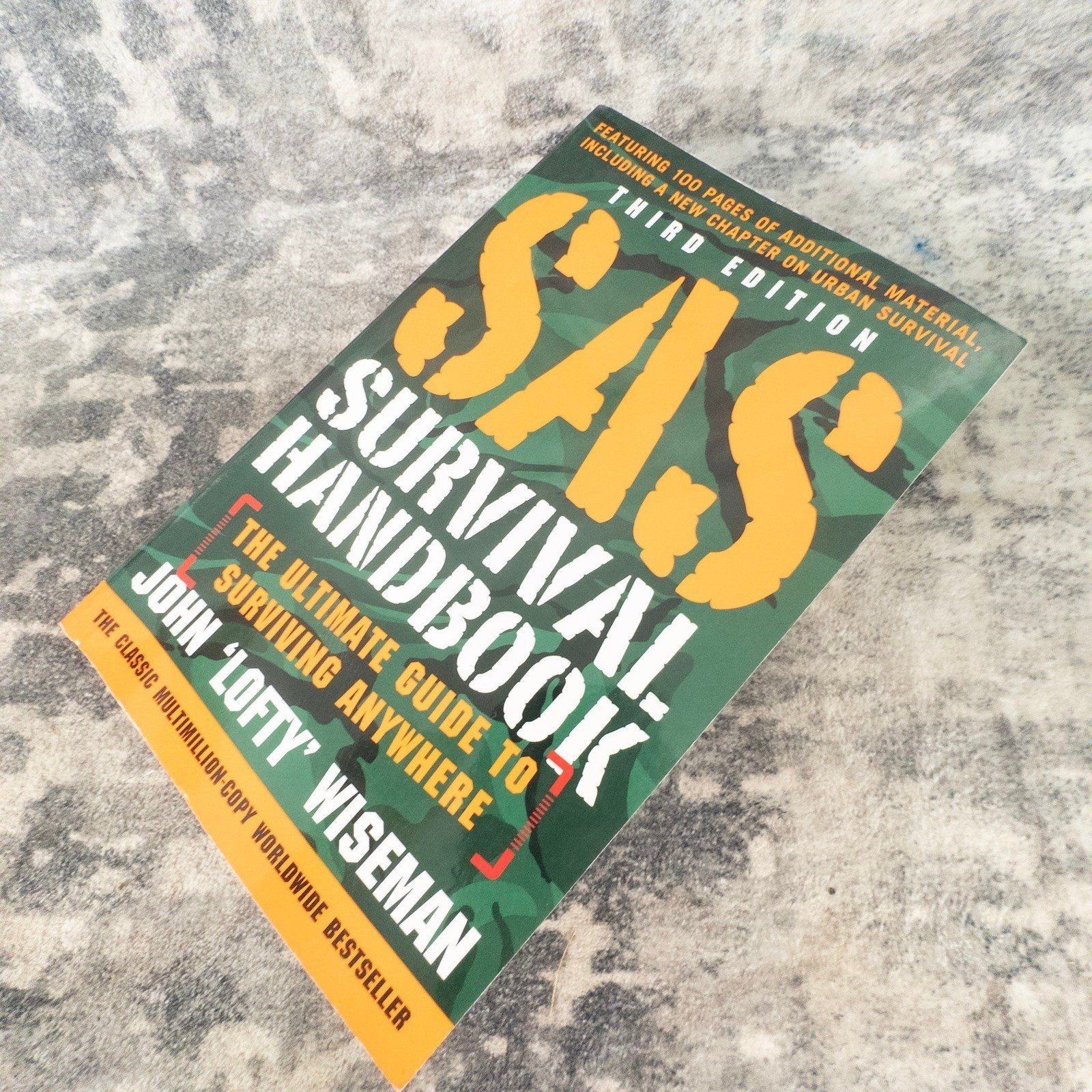 SAS John Lofty Wiseman Survival Handbook Third Edition Paperback Urban Survival