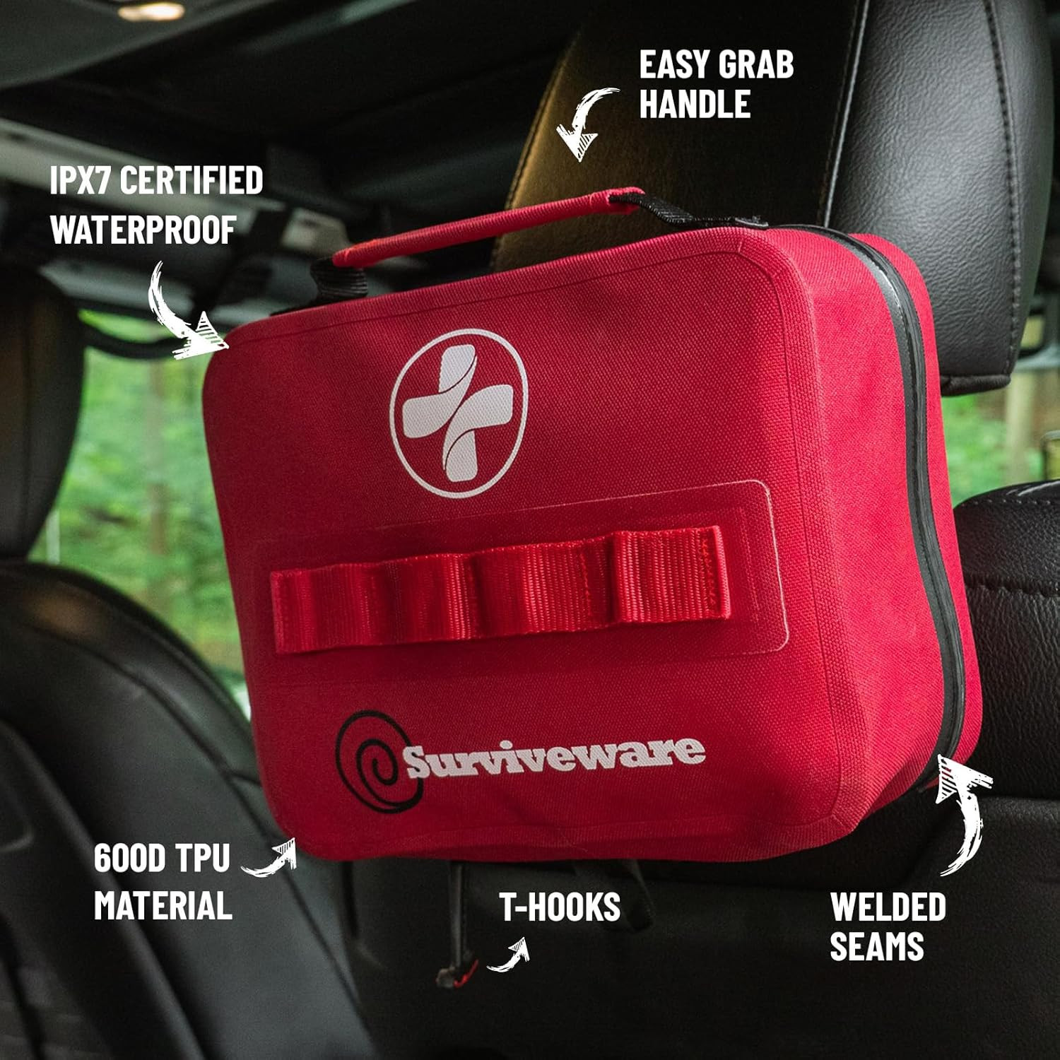 Waterproof Premium Survival First Aid Kit – Survival Emergency Preparedness for