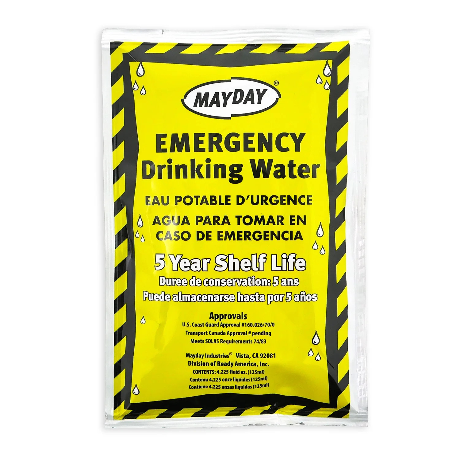 Two Person Three Day Emergency Survival Backpack Kit With Food Water Supplies