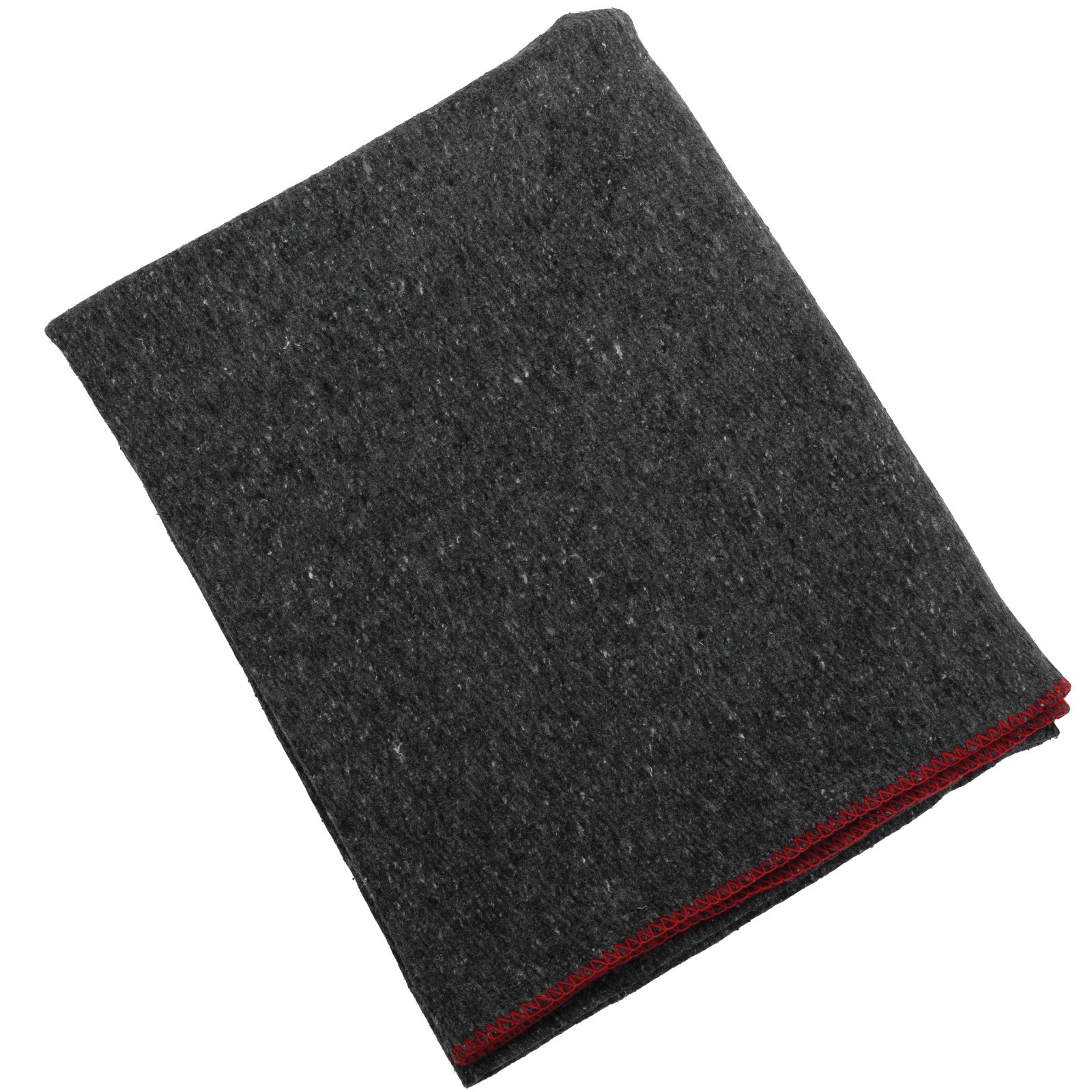 Grey Wool Emergency Rescue Blanket 60″ x 80″ Warm Winter Cover Throw