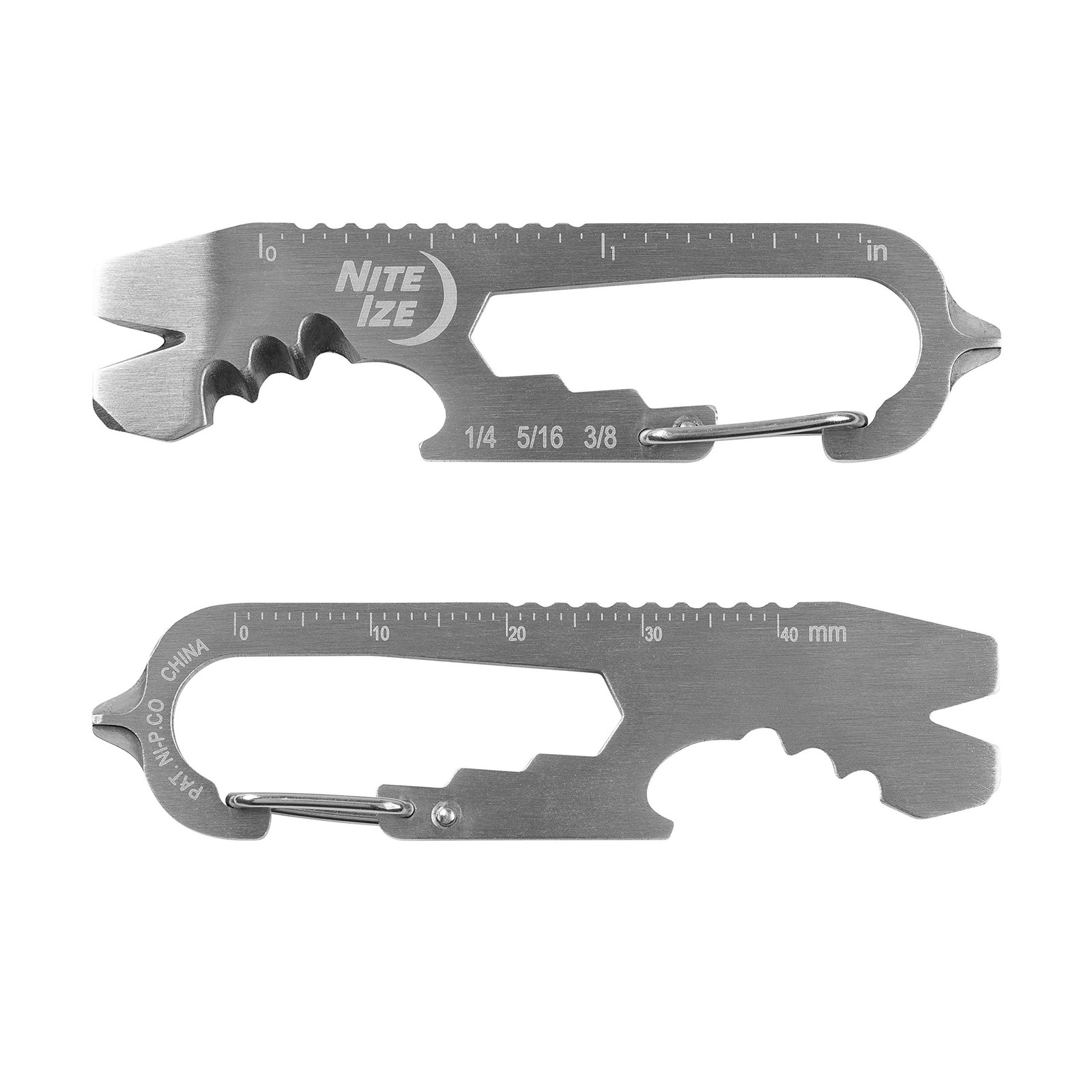Nite IZE KMTSE-11-R3 DoohicKey Keychain Multi Tool, 1 Count (Pack of 1), Stai…