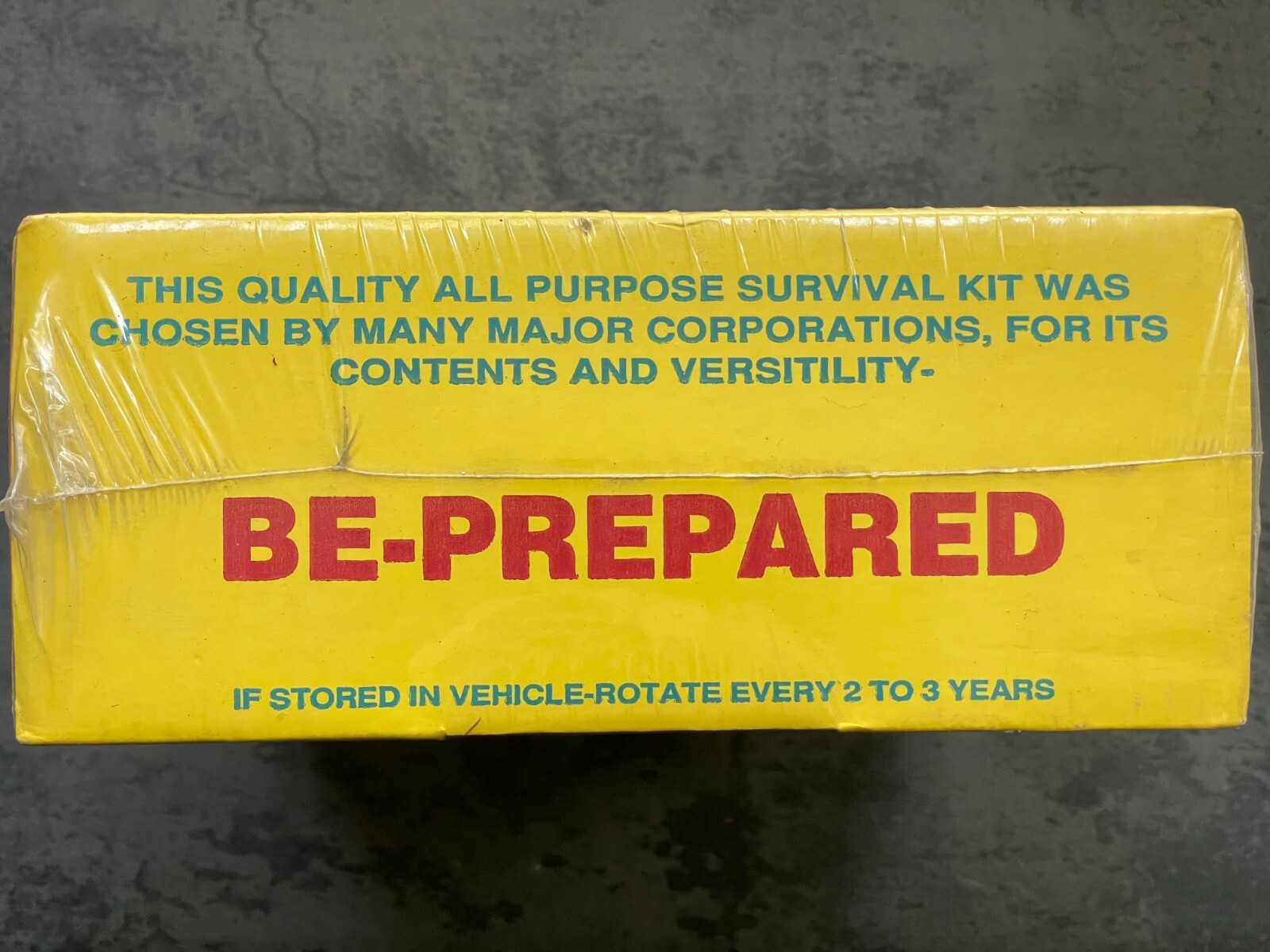 VTG Earthquakes Tornadoes & Hurricanes Survival kit Harvey Enterprises Co. 1989