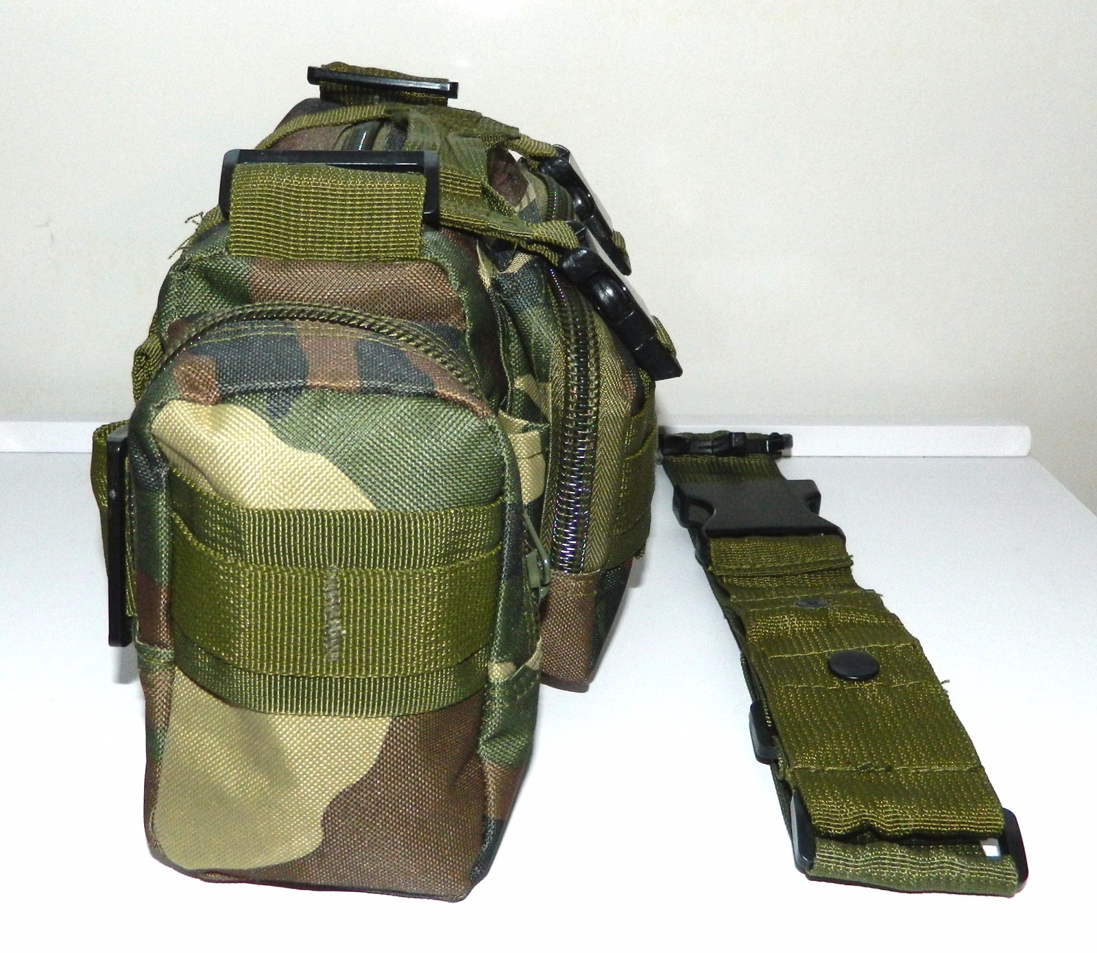 Molle Waist Shoulder Camping Hiking Tactical Utility Military Bag Pack Pouch NEW