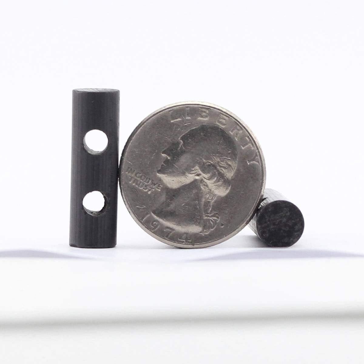 10 Drilled Ferrocerium Rod Flint Fire Starter Survival Bracelet toggle Gear Kits