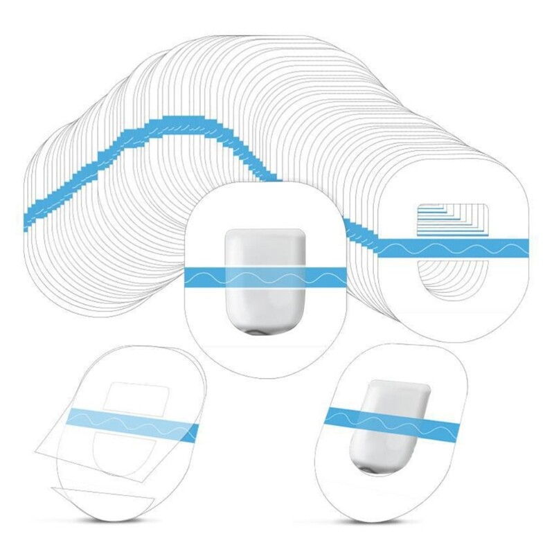 Waterproof Adhesive Patches for Omnipod Sports Sensor Cover Patches 30/50Pcs