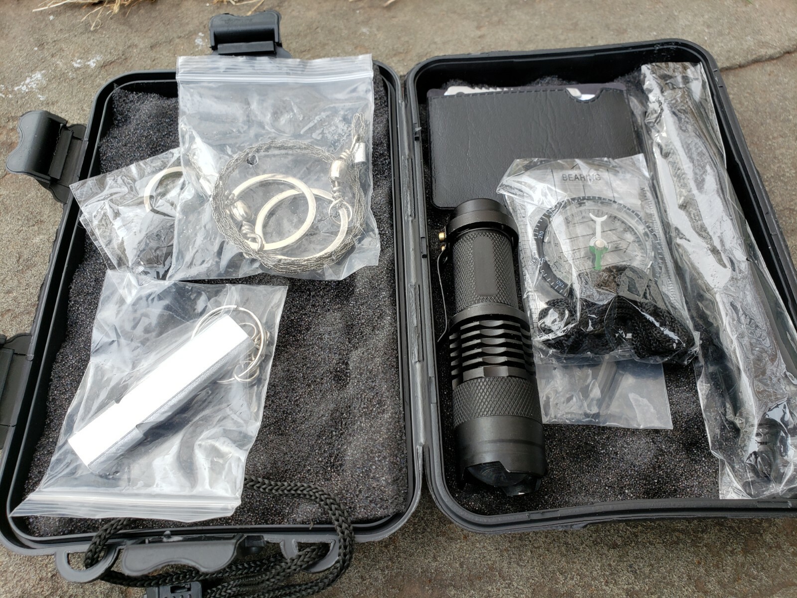 Outdoor Camping Survival Gear Kit SOS Camping Hiking Emergency Free Shipping
