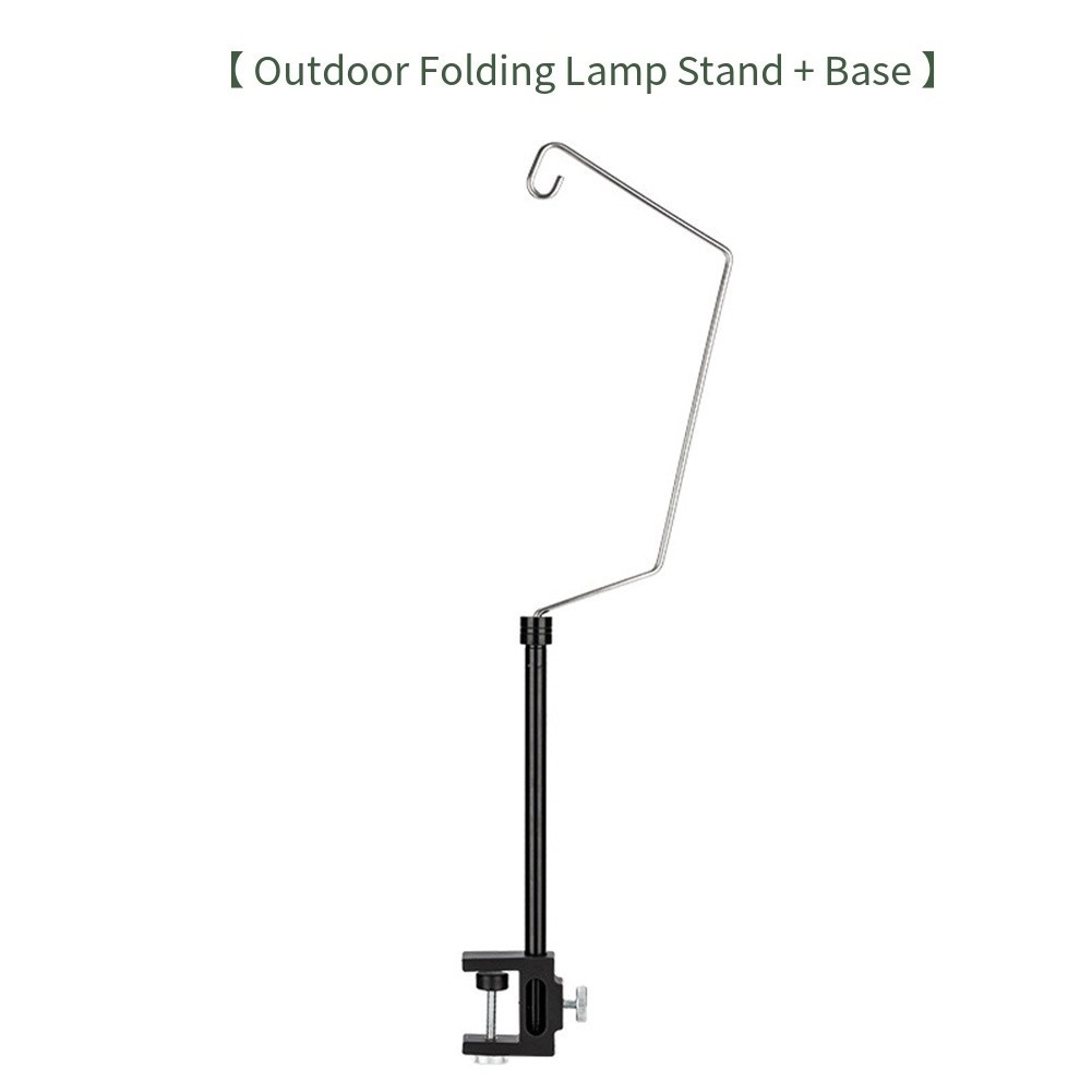 Adjustable Aluminum Lantern Holder with Carry Pouch for Easy Transport