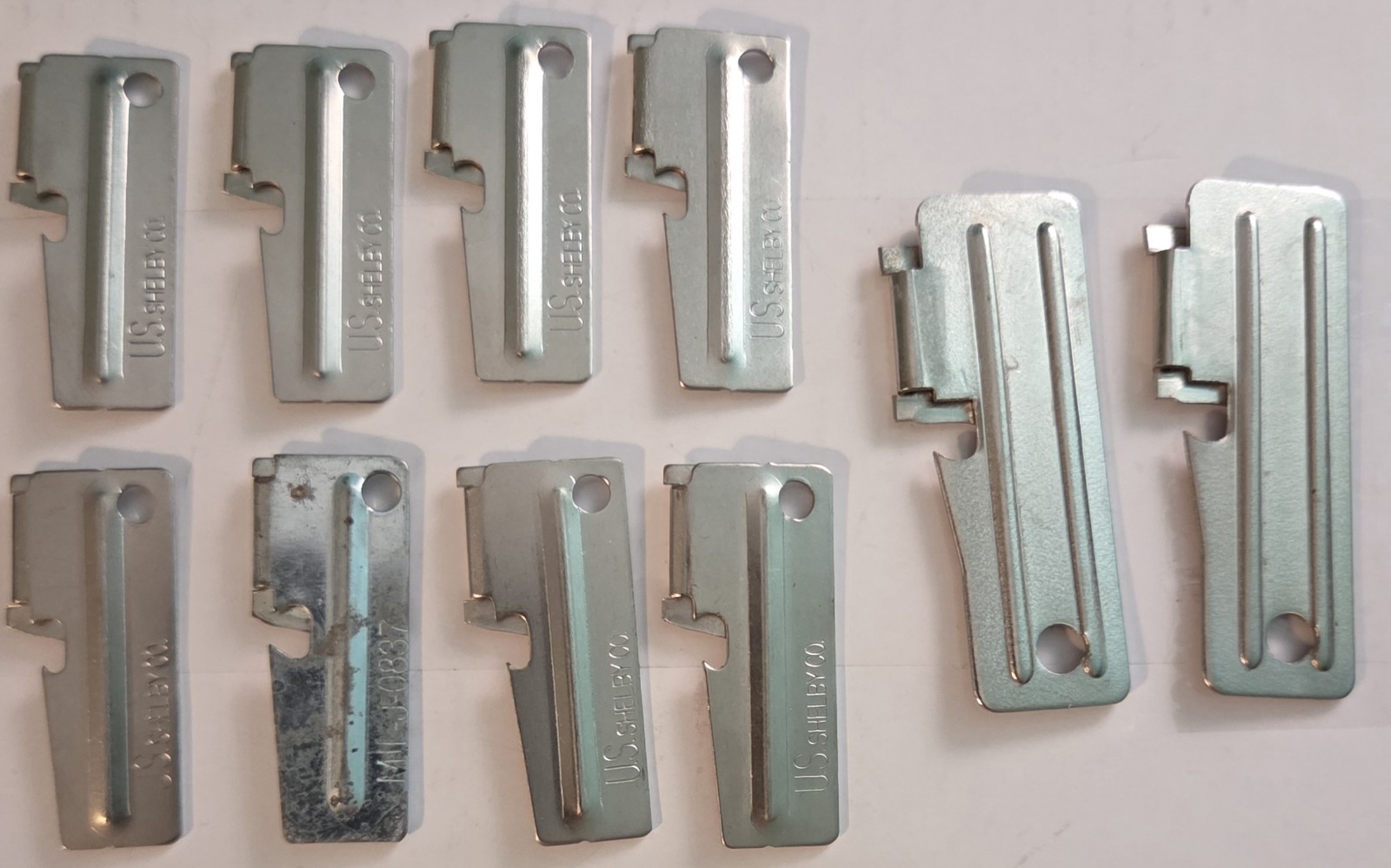 P38 & P51 Can Opener 10 Pack Shelby Camping Survival Military