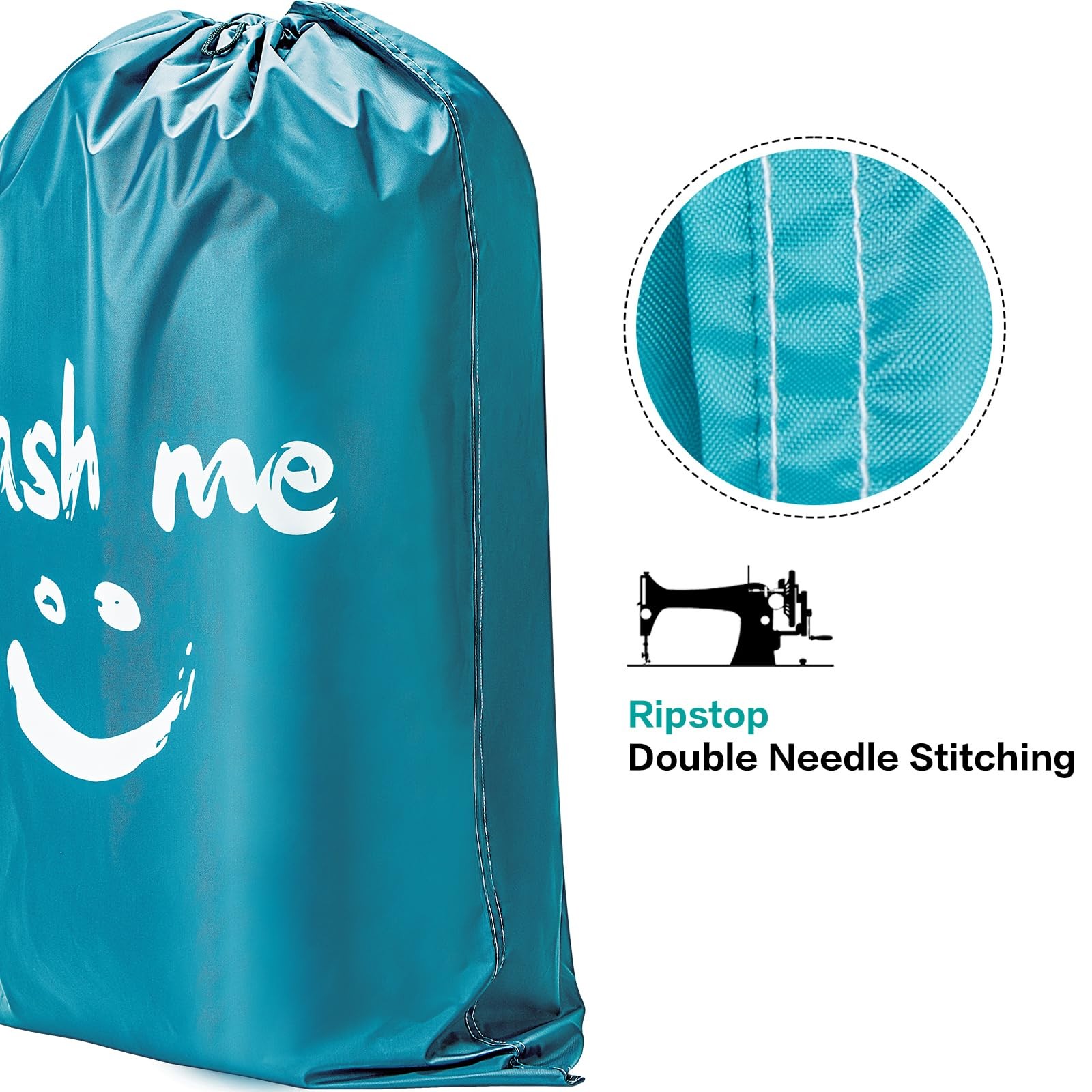 HOMEST 2 Pack XL Wash Me Travel Ⅰ- Me, (Ⅰ-Wash me)Gray & Sky Blue