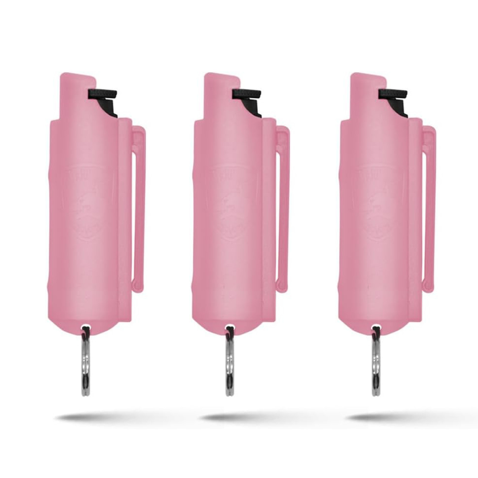 Quick Action Pepper Spray Hard Case with belt clip | 8 Pack