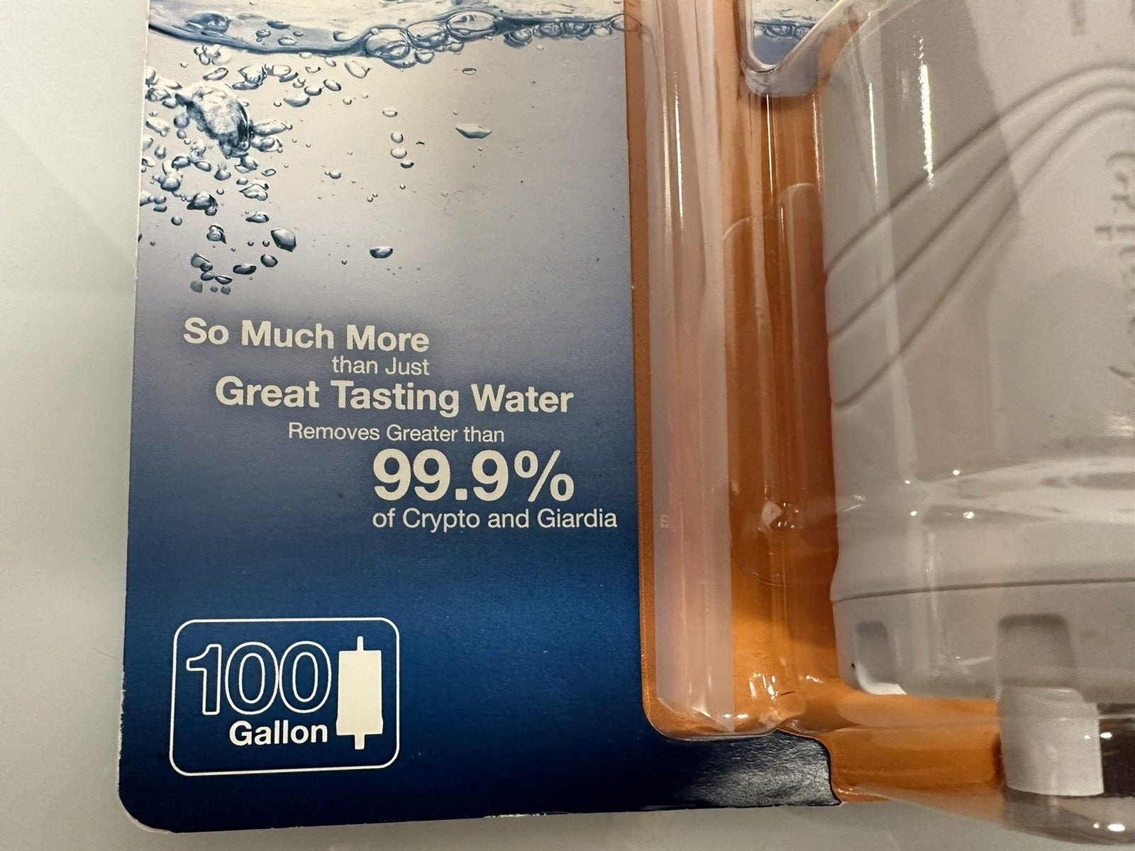 Aquamira 100 Gallon Capacity Water Filter Bottle Replacement Cartridge Survival
