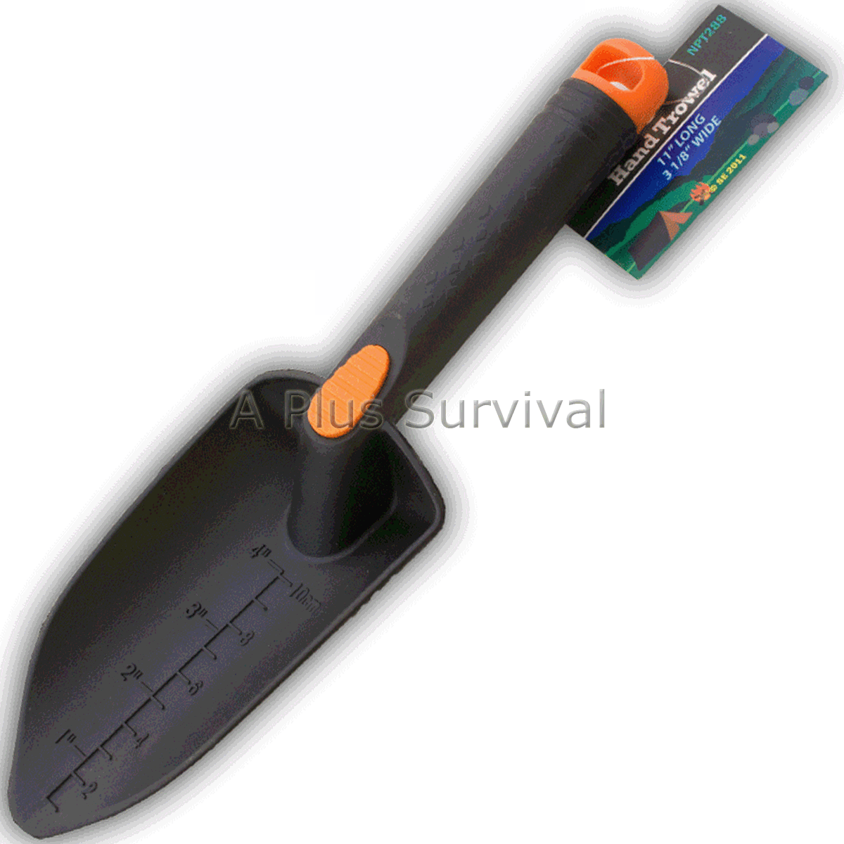 11″ Black Nylon Plastic Durable Camping Backpacking Gardening Shovel Trowel
