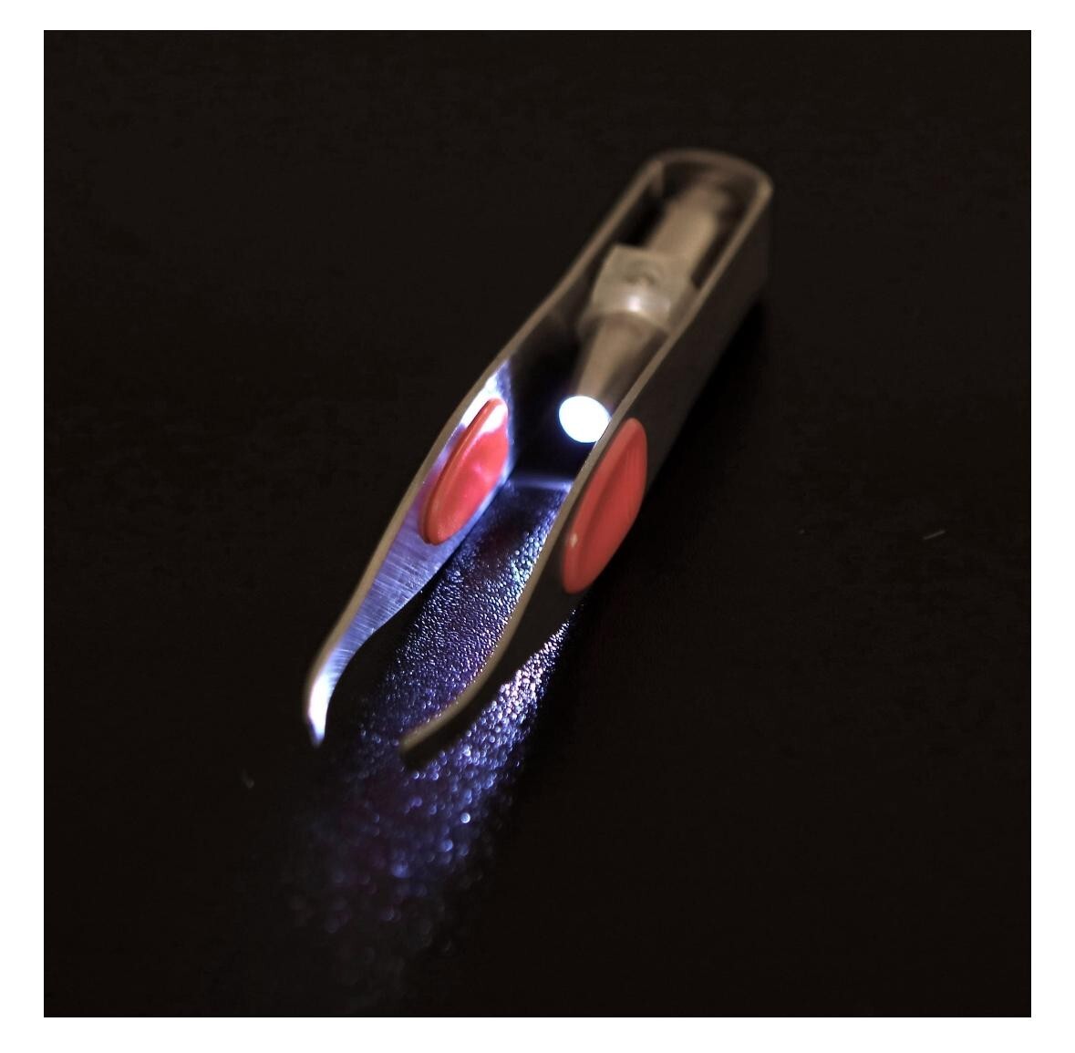 Ozark Trail Tick & Splinter Tweezers w/LED Light Hunting Hiking Camping Fishing