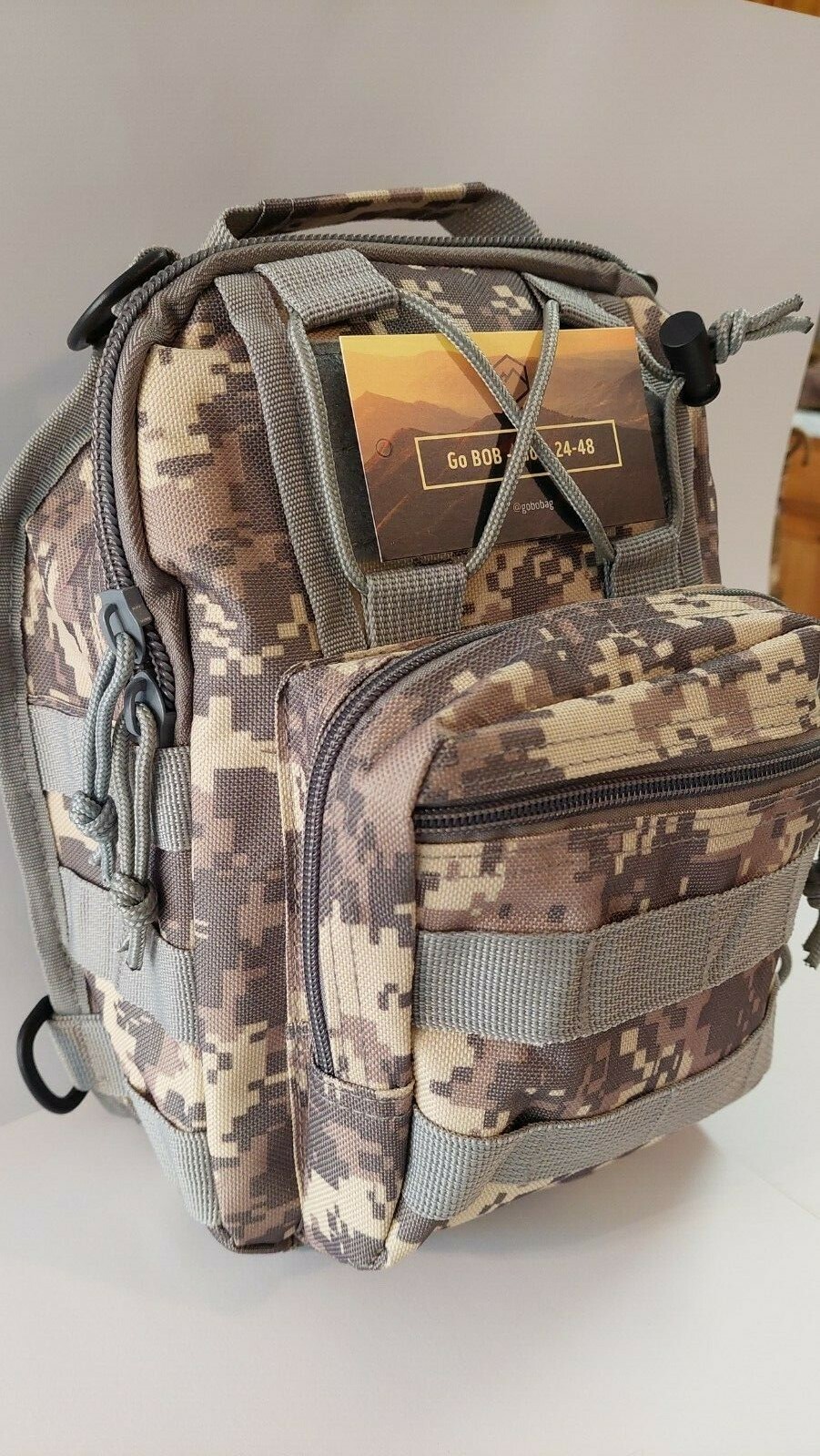Bug Out Bag Survival Kit (GO-BOB 24-48hr MODEL) Emergency supplies ACU Digital