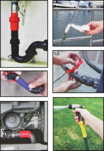 Rescue Tape Rescue Tape Premium Black 4505-0001 Rescue Tape is a self-fusing sil