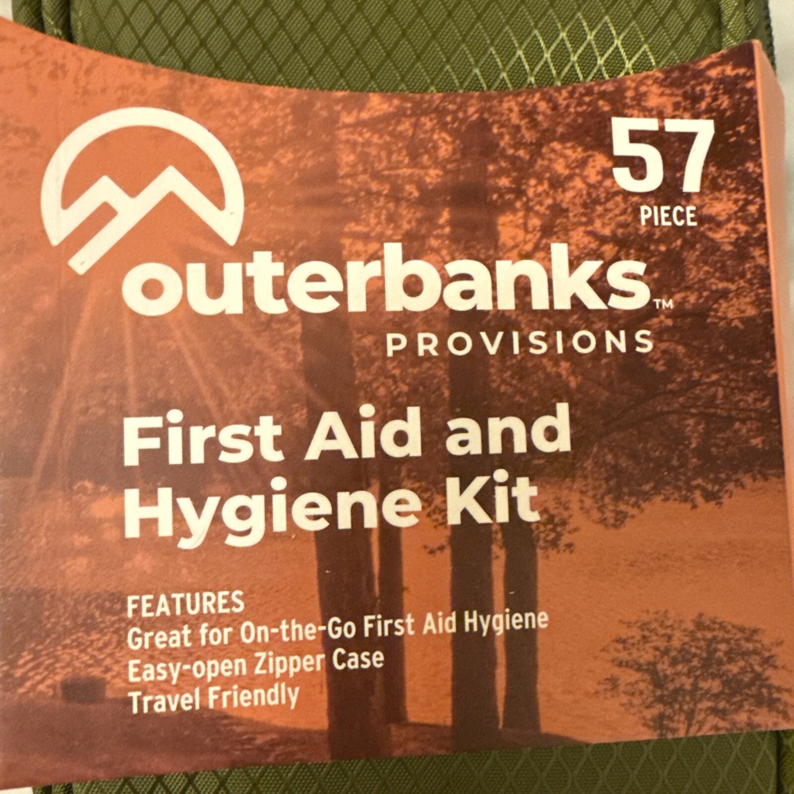 New And Sealed Outerbanks First Aid and Hygiene 57 Pieces Kit Survival