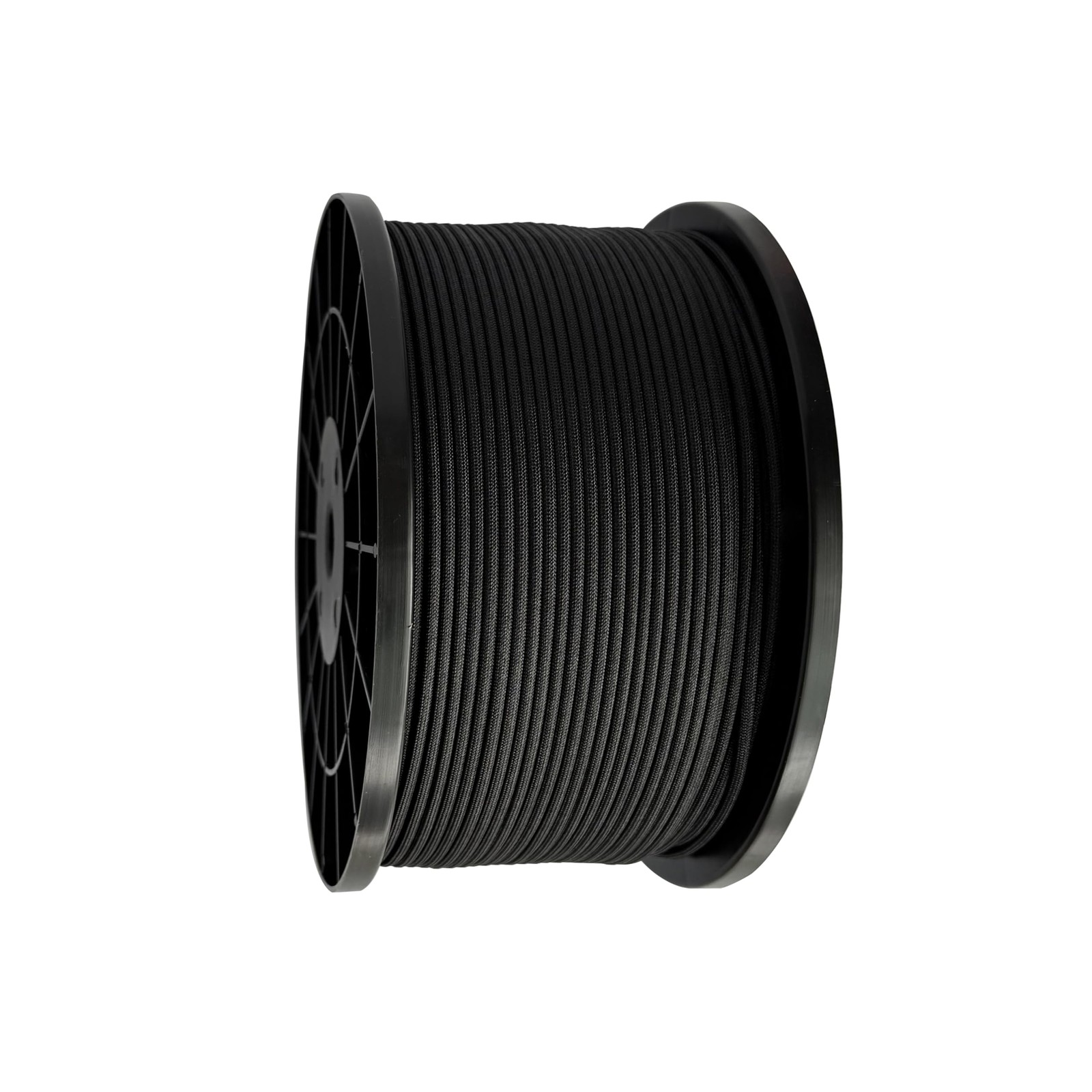 Paracord 550 lb, 7 Strand Rope 1000ft 1000ft/300m, Black