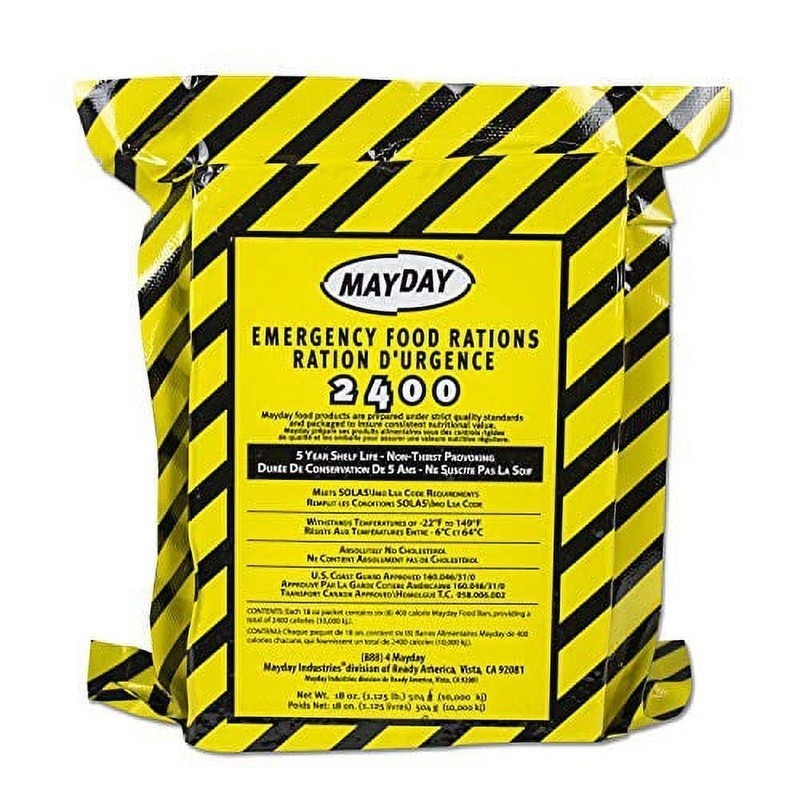 Emergency Backpack Kit 3 Day 2 Person Survival Supplies First Aid Food Water New
