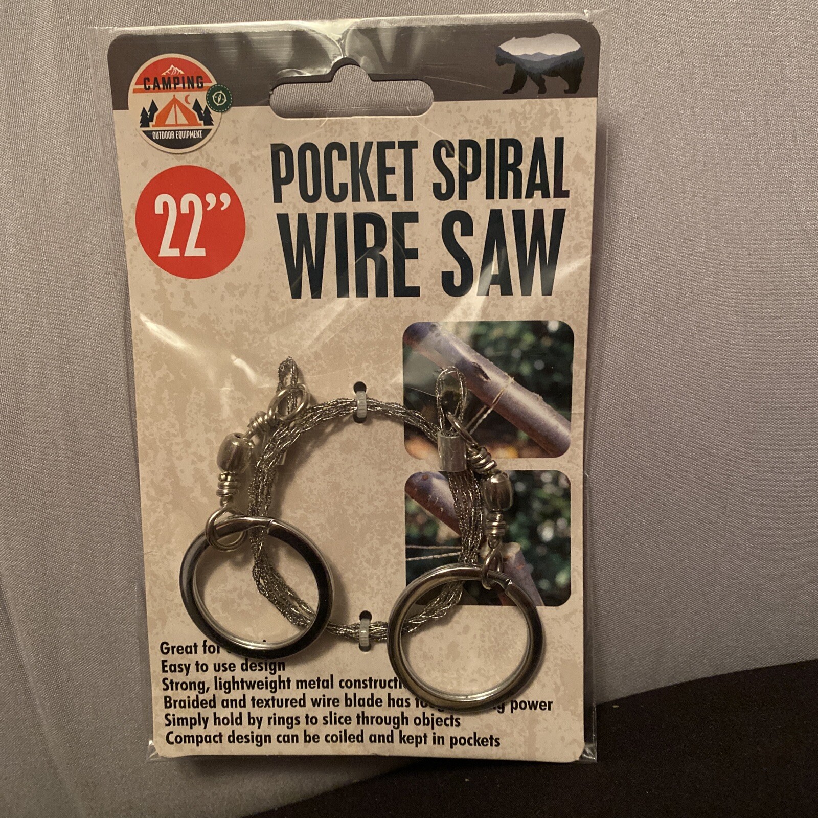 Wire Saw emergency preparadness disaster equipment camping 22″ outdoors New