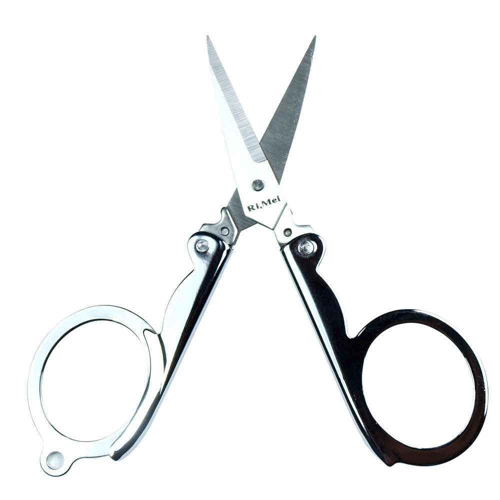 Portable Folding Pocket Small Scissors Blade Cutter for Crafts Travel Emergency