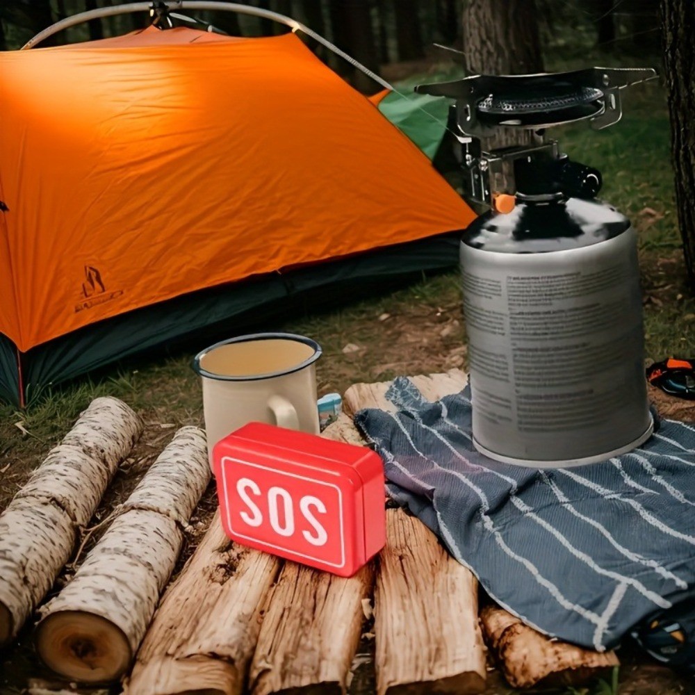SOS Emergency Survival Kit 6Pcs Outdoor Gear fits Camping Hiking and Backpacking