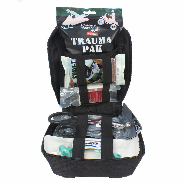 Ever Ready First Aid Tactical Trauma IFAK Kit Feat. Trauma Pack QuikClot Bandage