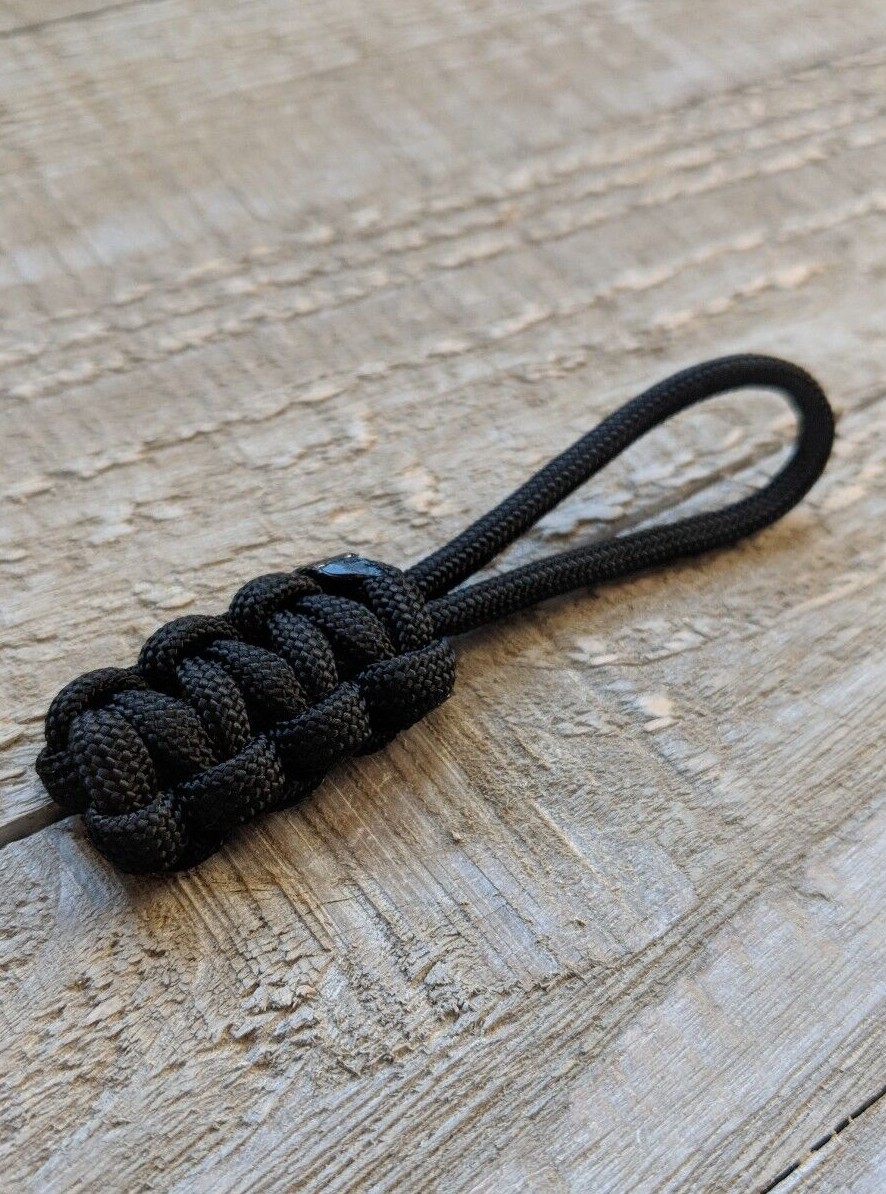 Pack of Three 3″ Paracord Zipper Pull