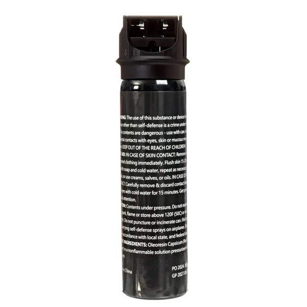 2 Pack Burn Pepper Spray 3.7oz – Self Defense & Personal Safety – Police Grade