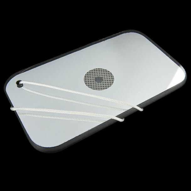 S.I. Howard Glass Signal Mirror More Reflective Than Its Plastic Counterparts