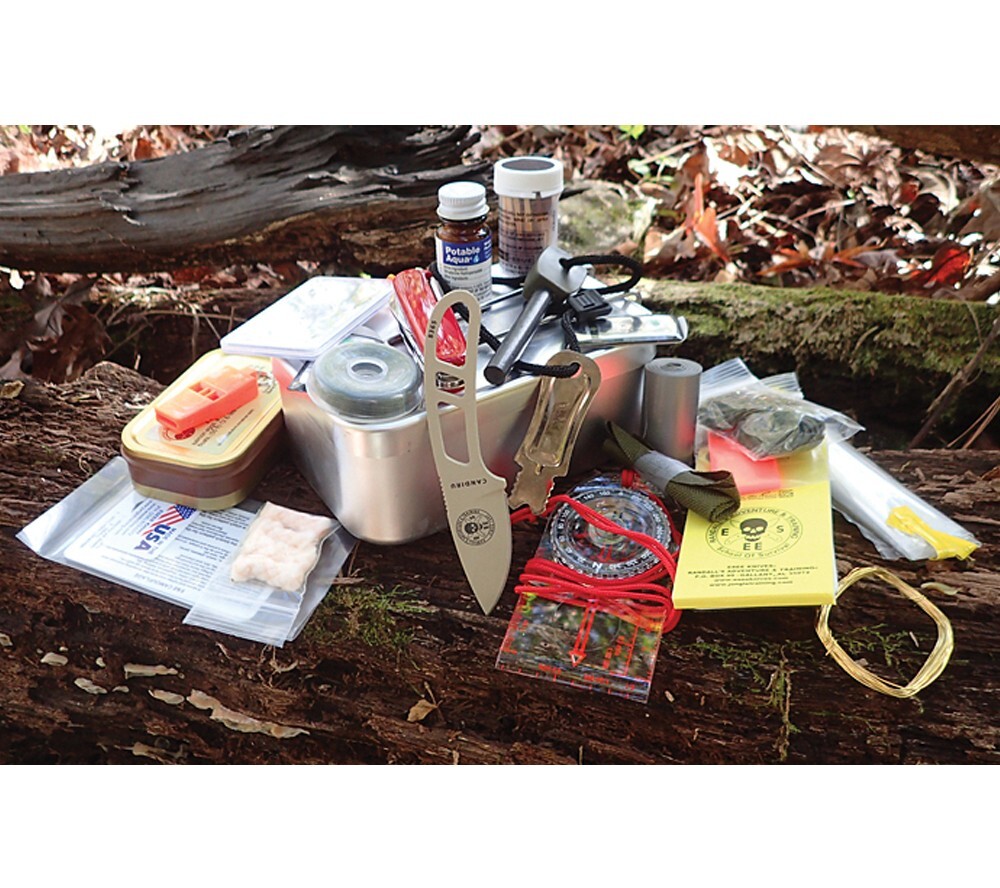 ESEE Mess Tin Survival Kit Professional Grade Emergency Gear PSK