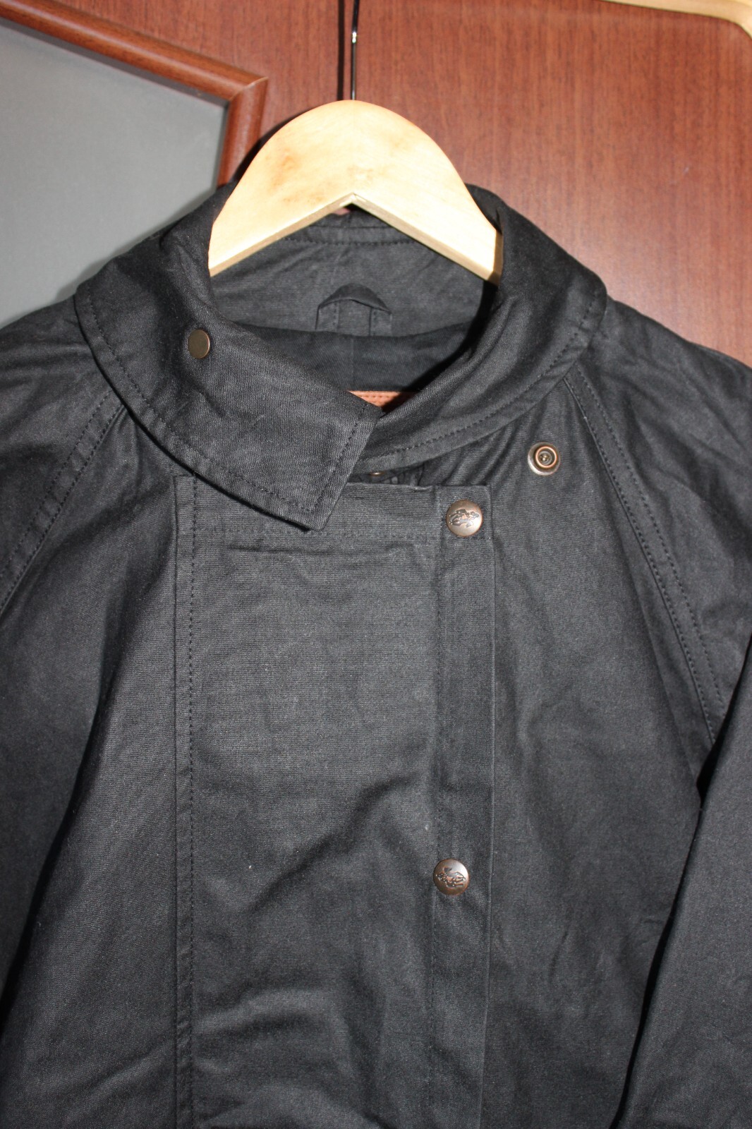 Outback MEN’S Long OILSKIN DUSTER Cloak Australian -XS
