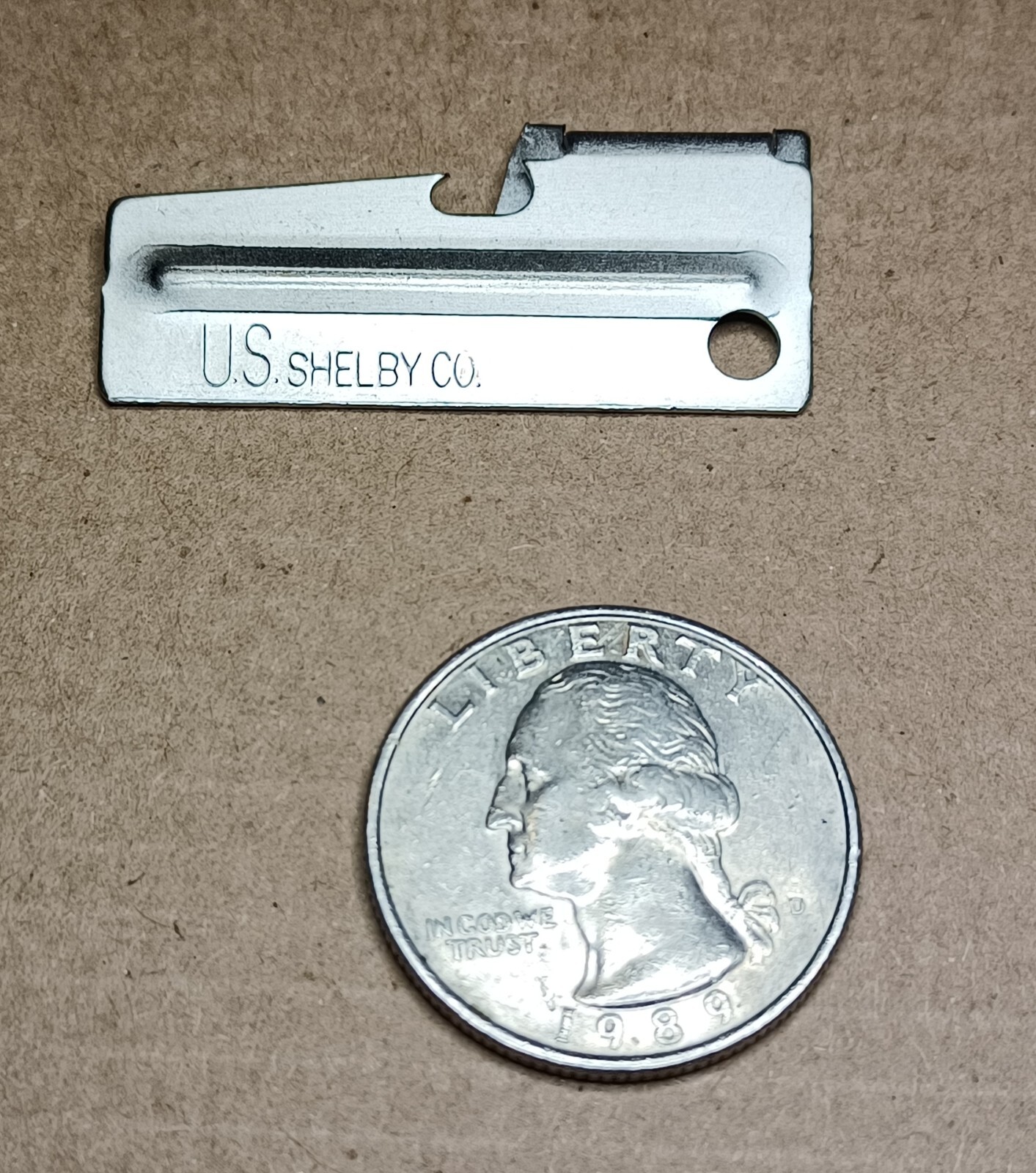 P-38 Original Military Can Opener Emergency Survival Tool with 4.5″ Chain