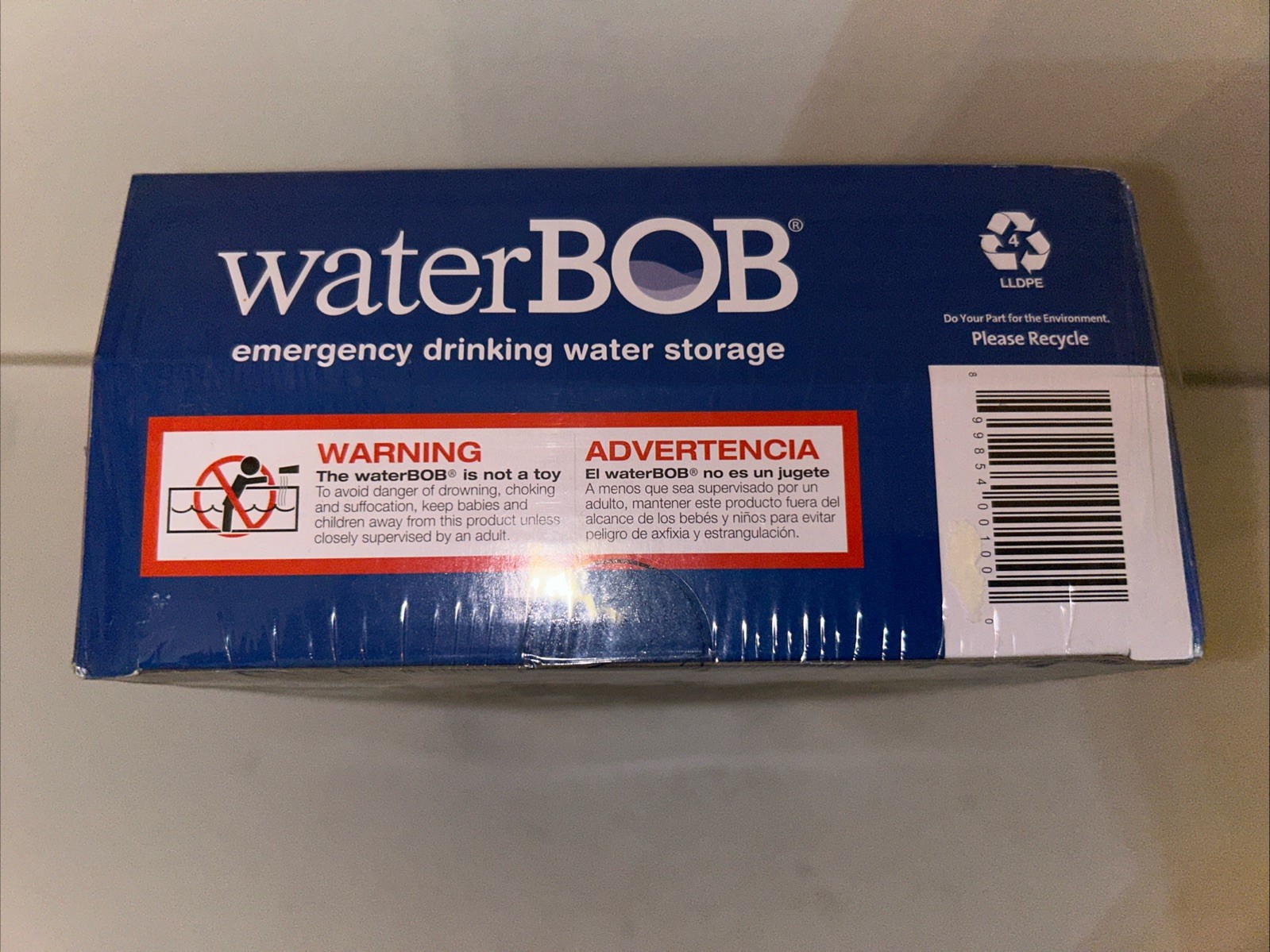 Water BOB Survival Emergency Drinking Fresh Water Storage 100-Gallons Kit