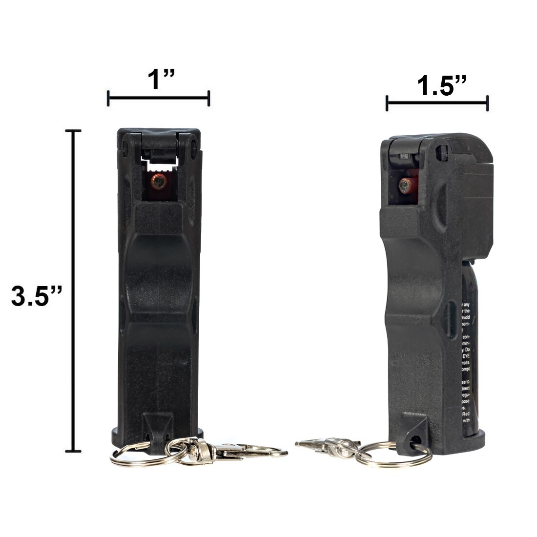 2 Pack Burn Pepper Spray 1/2oz – Self Defense Personal & Safety – Police Grade