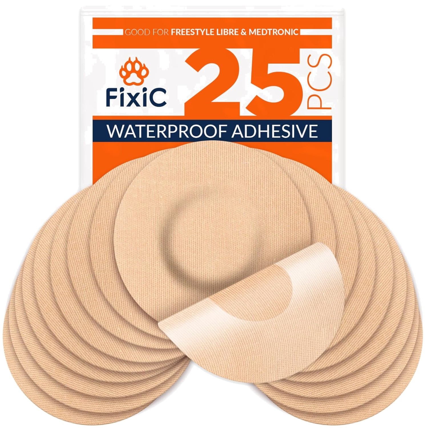 Durable 25 PCS Freestyle Adhesive Patches – Long Lasting for Active Lifestyles
