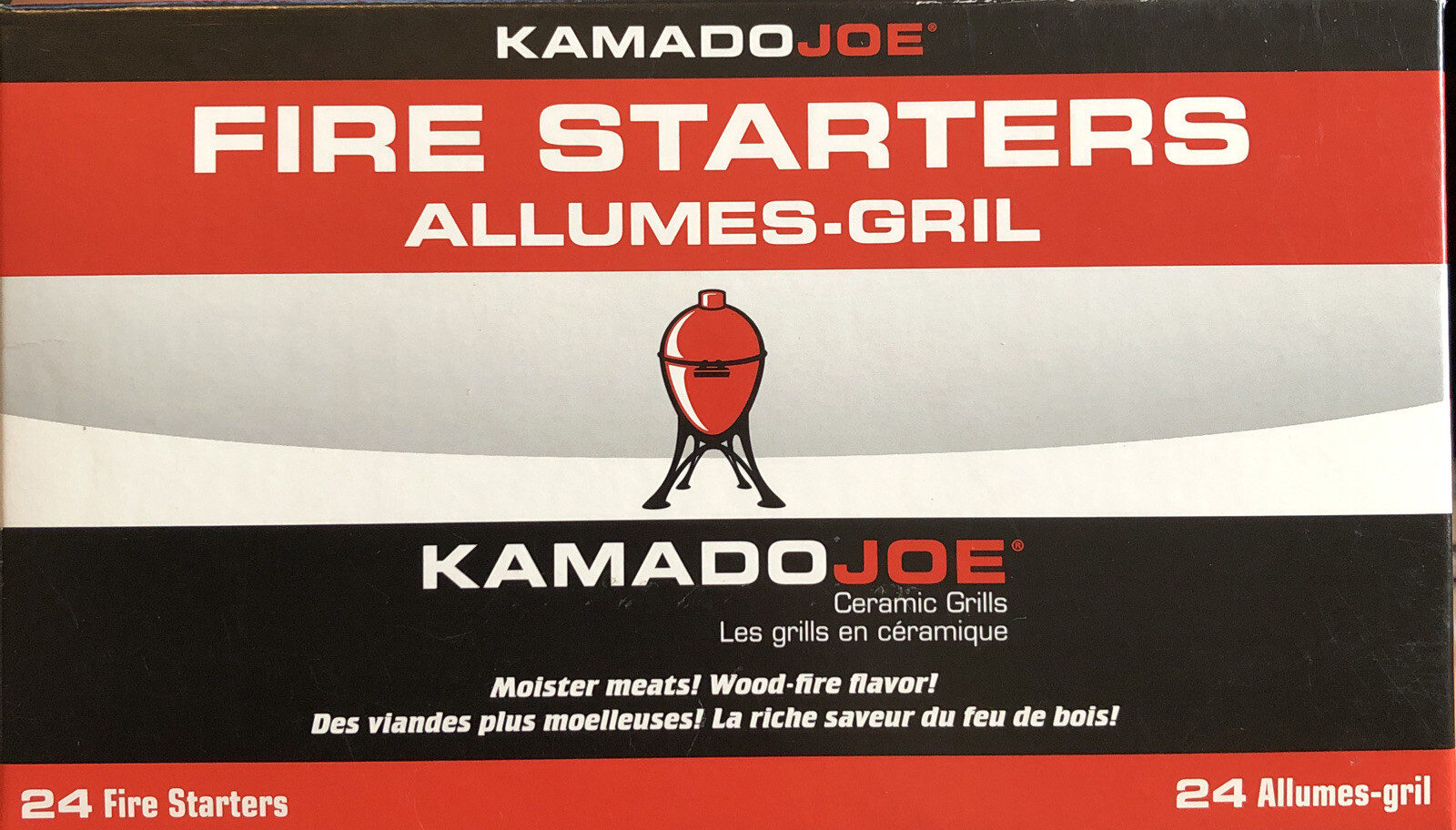 Brand New Kamado Joe KJFS Fire Starters, 24 count