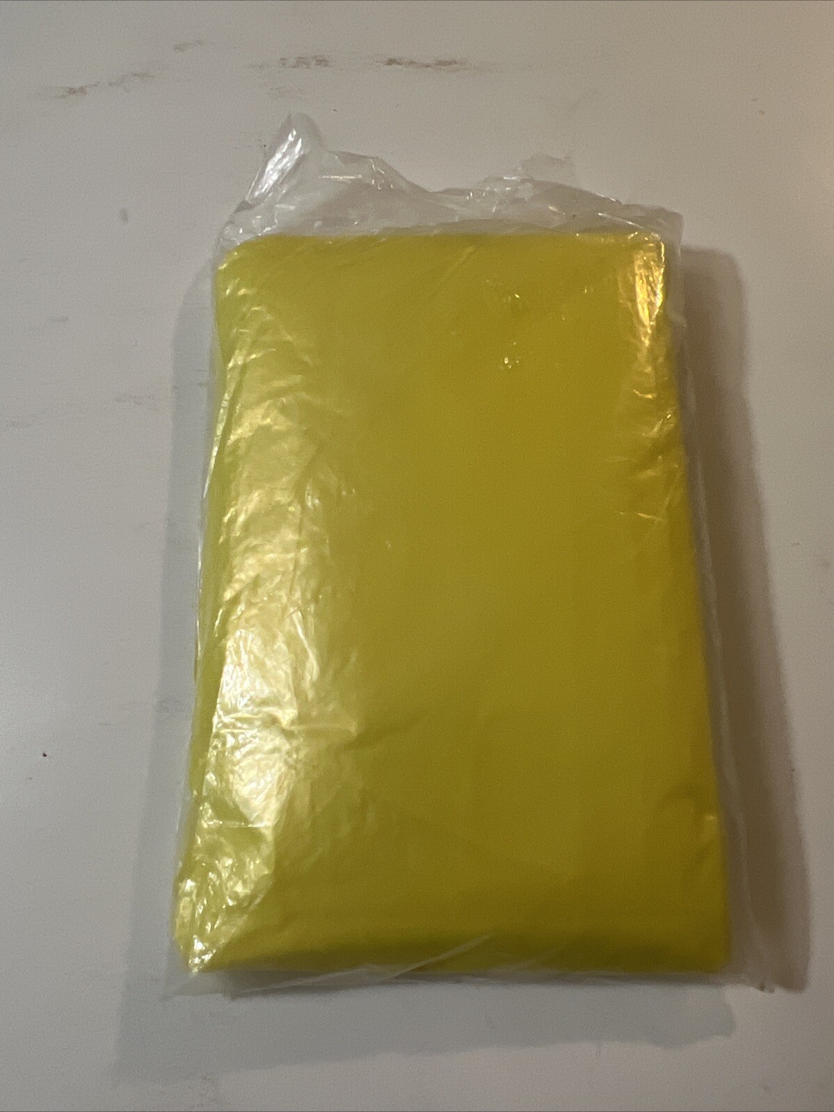 Pocket Rain Poncho Adult Yellow Lightweight Ponchos Rita Extra 125cm Adulto