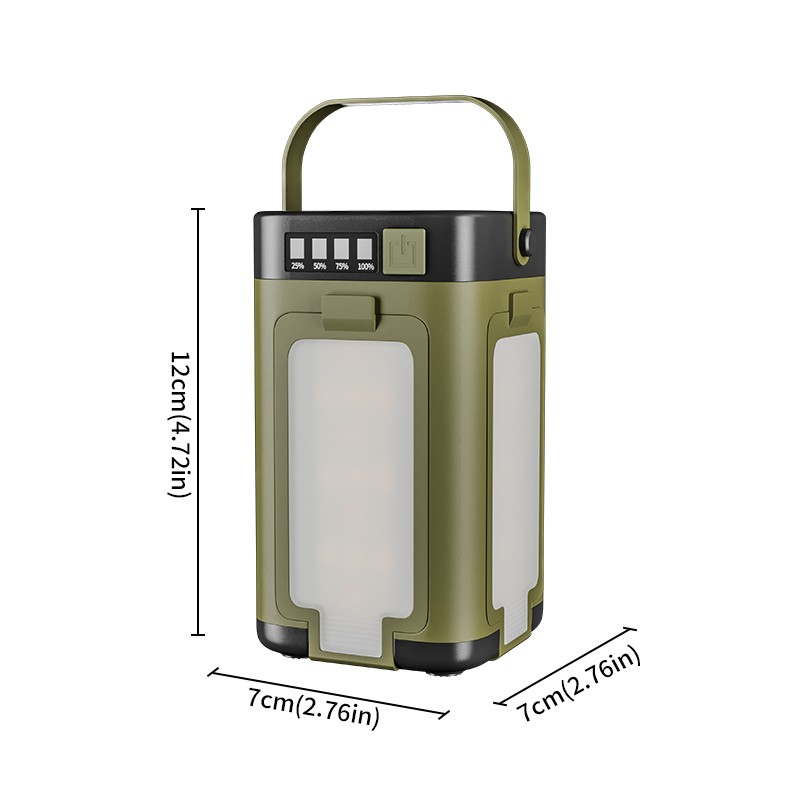 Versatile Outdoor Camping Lamp Charge & Foldable 4-Leaf Solar Light