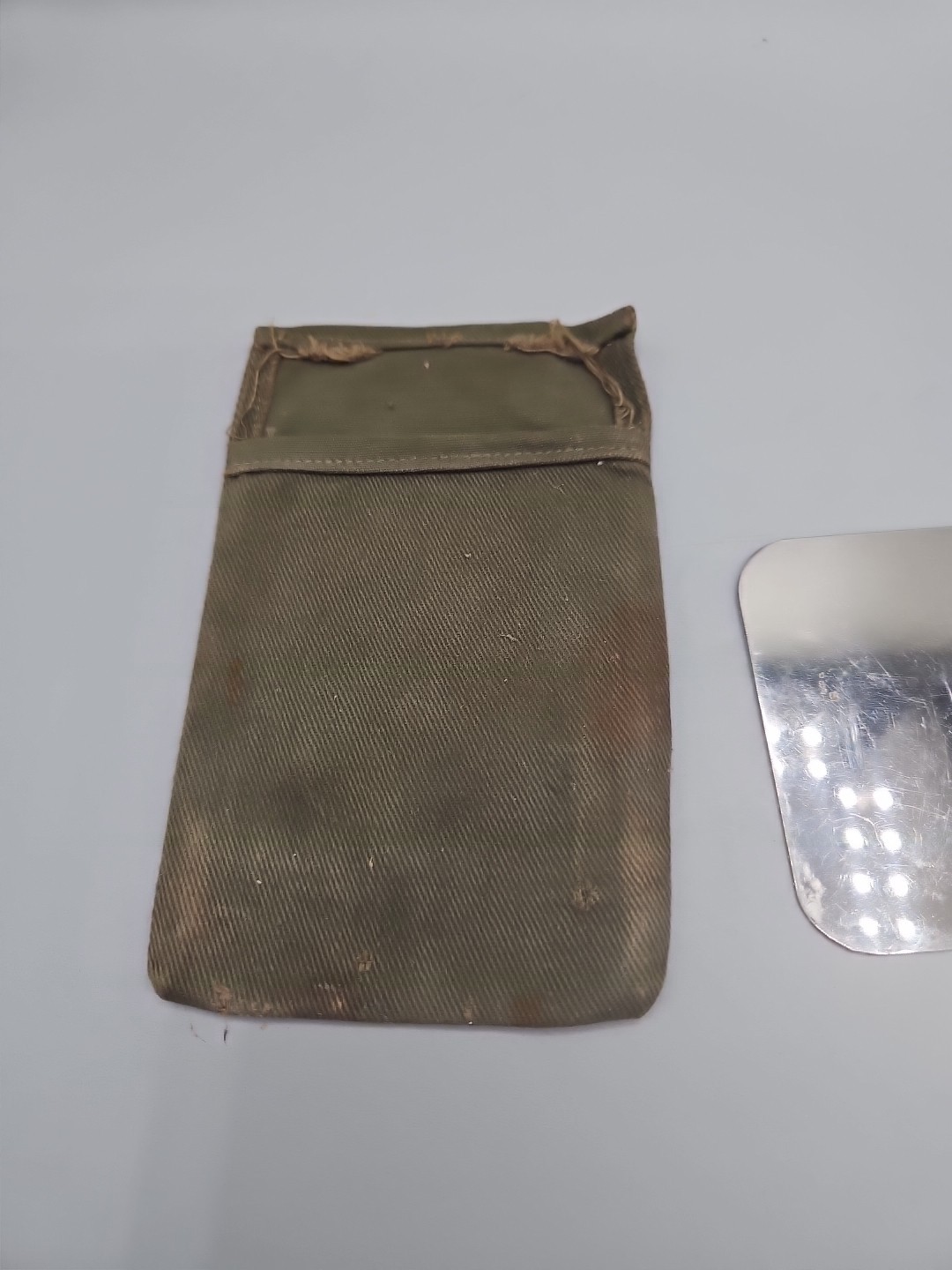 Vintage Signal Mirror Camping Backpacking